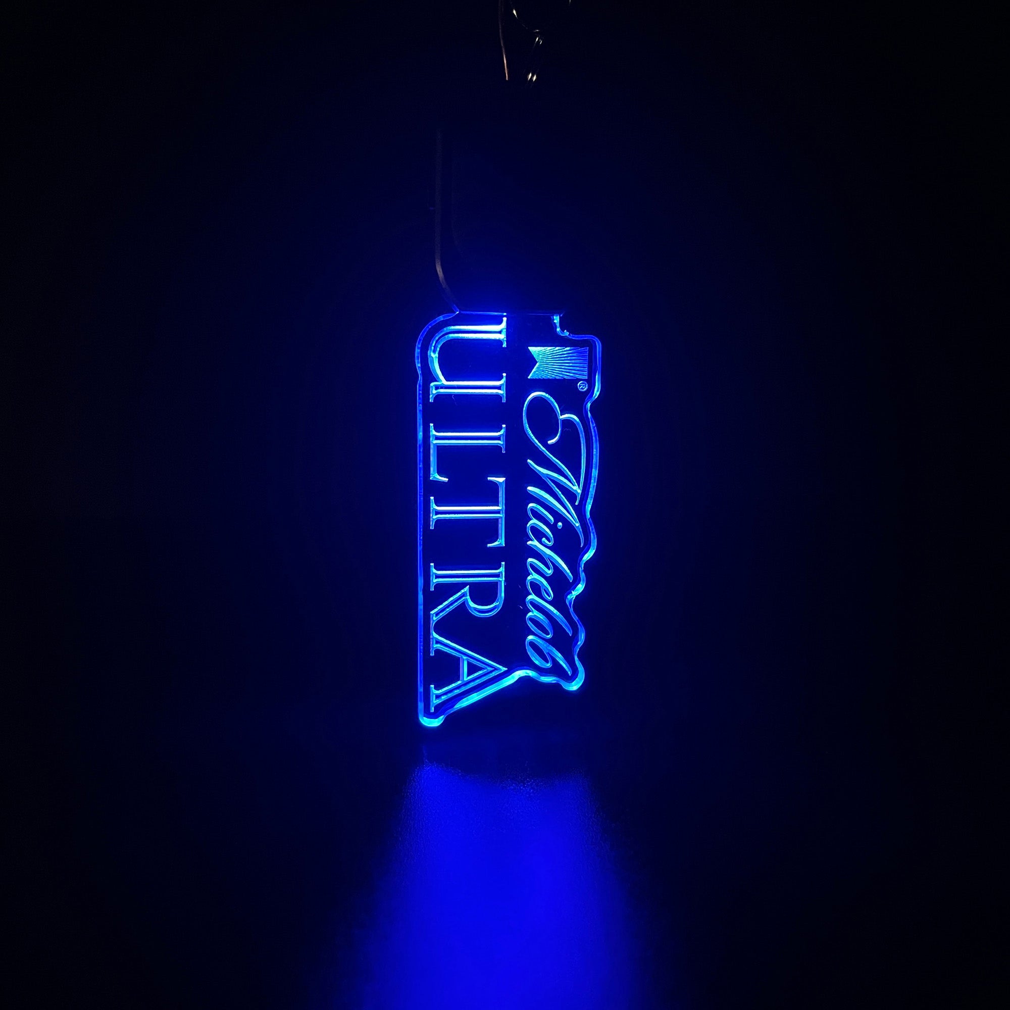 Michelob ultra LED Light Acrylic Keychain