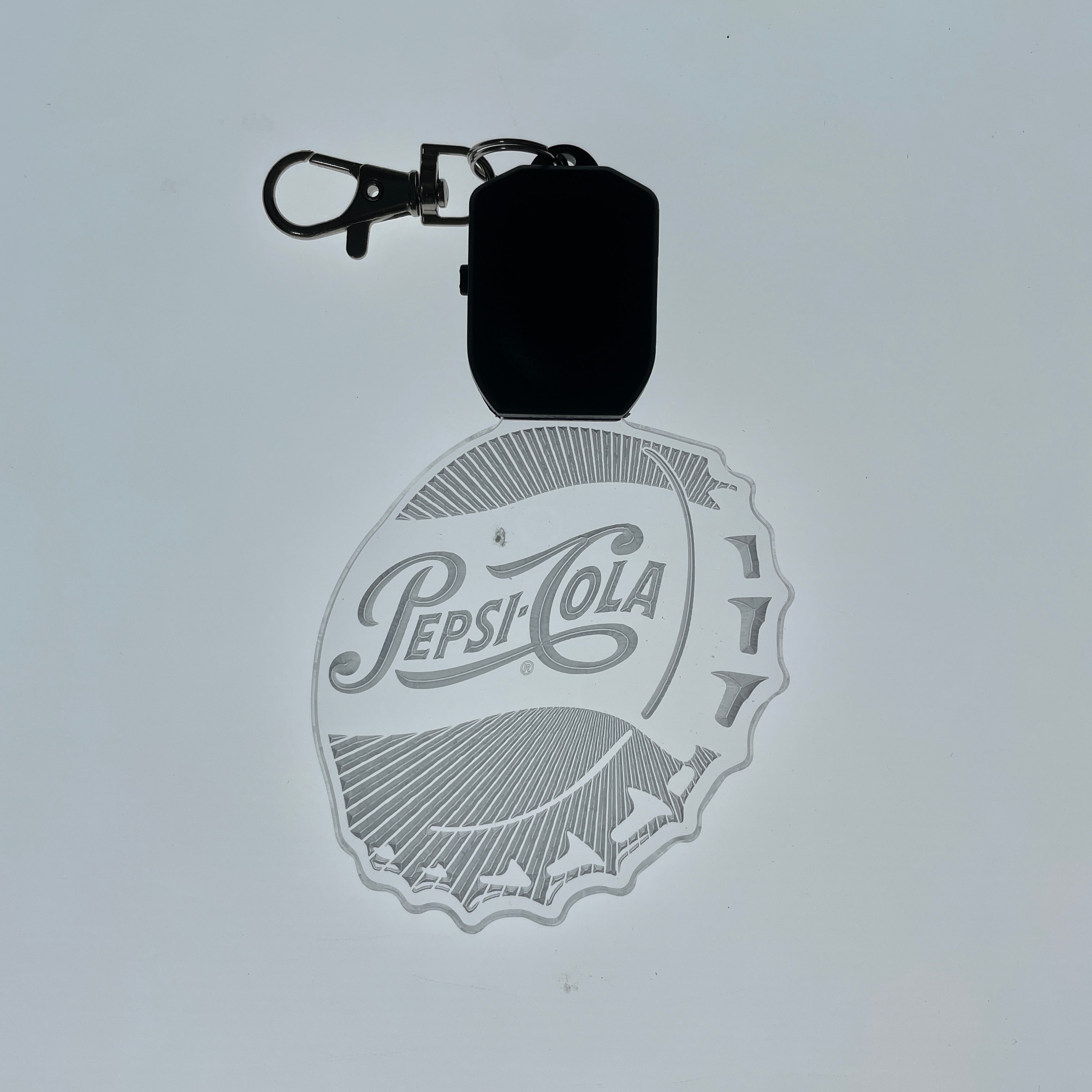 Pepsi Cola LED Light Acrylic Keychain