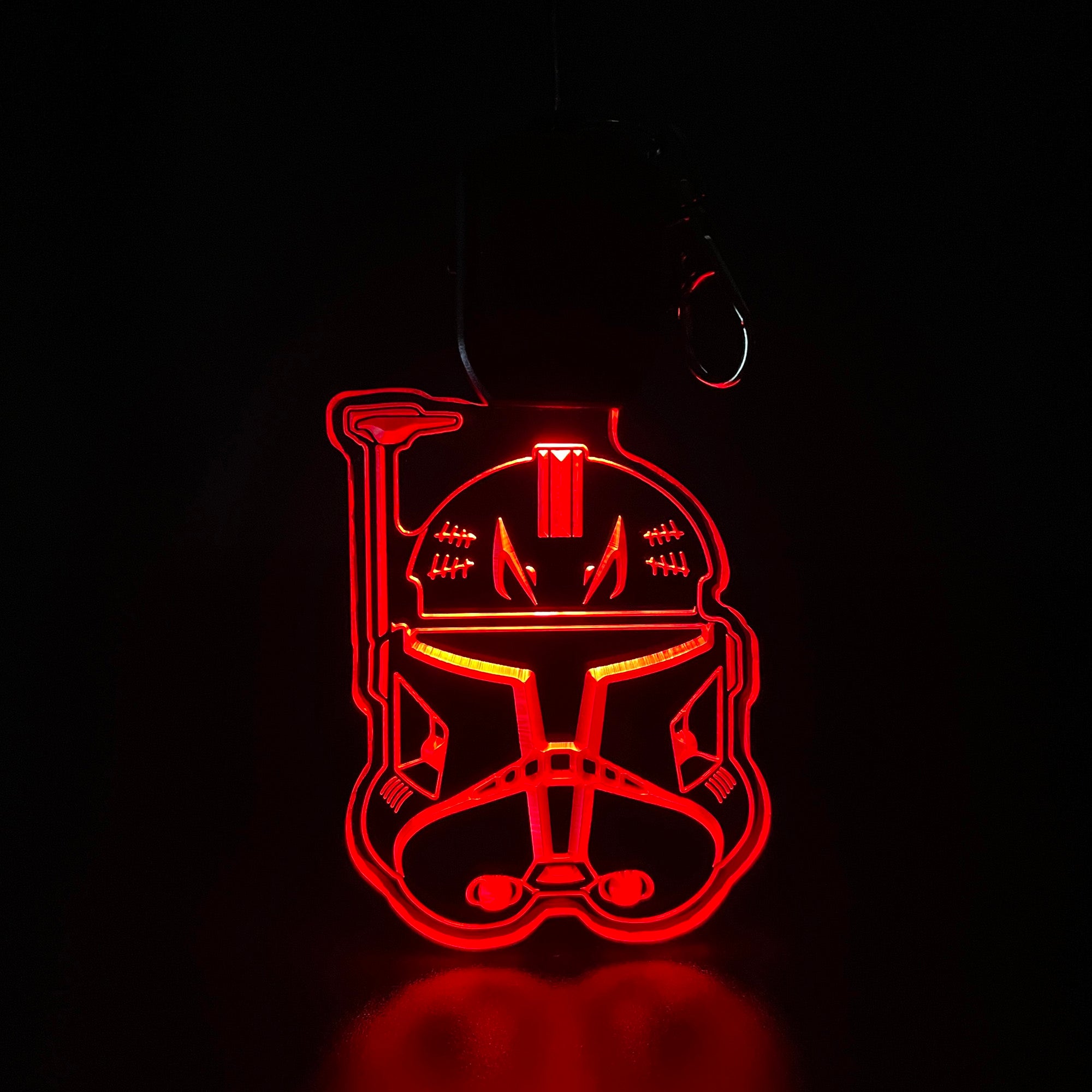 Captain Rex Star Wars LED Light Acrylic Keychain