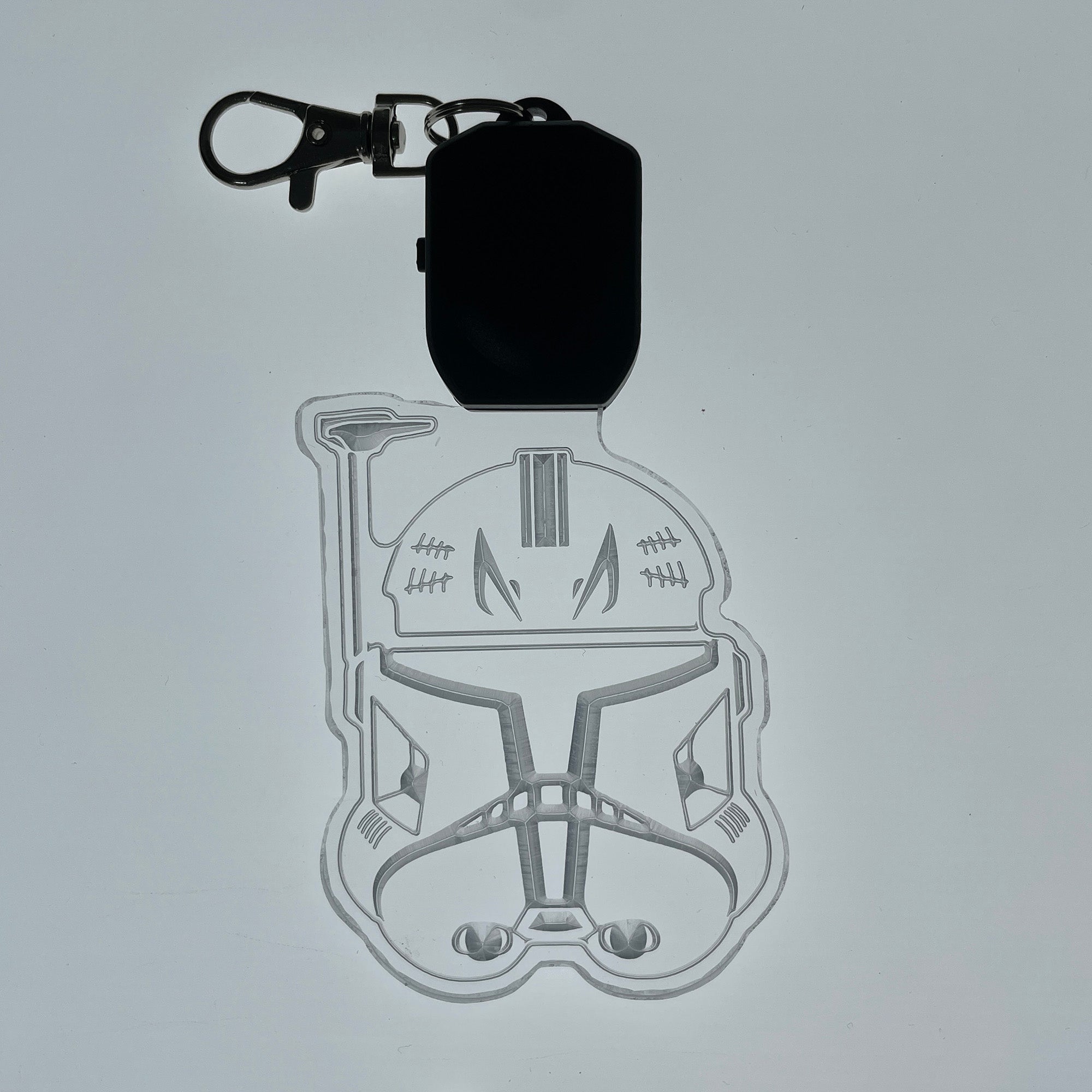 Captain Rex Star Wars LED Light Acrylic Keychain