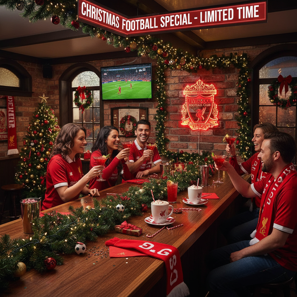 Liverpool FC Christmas Scene