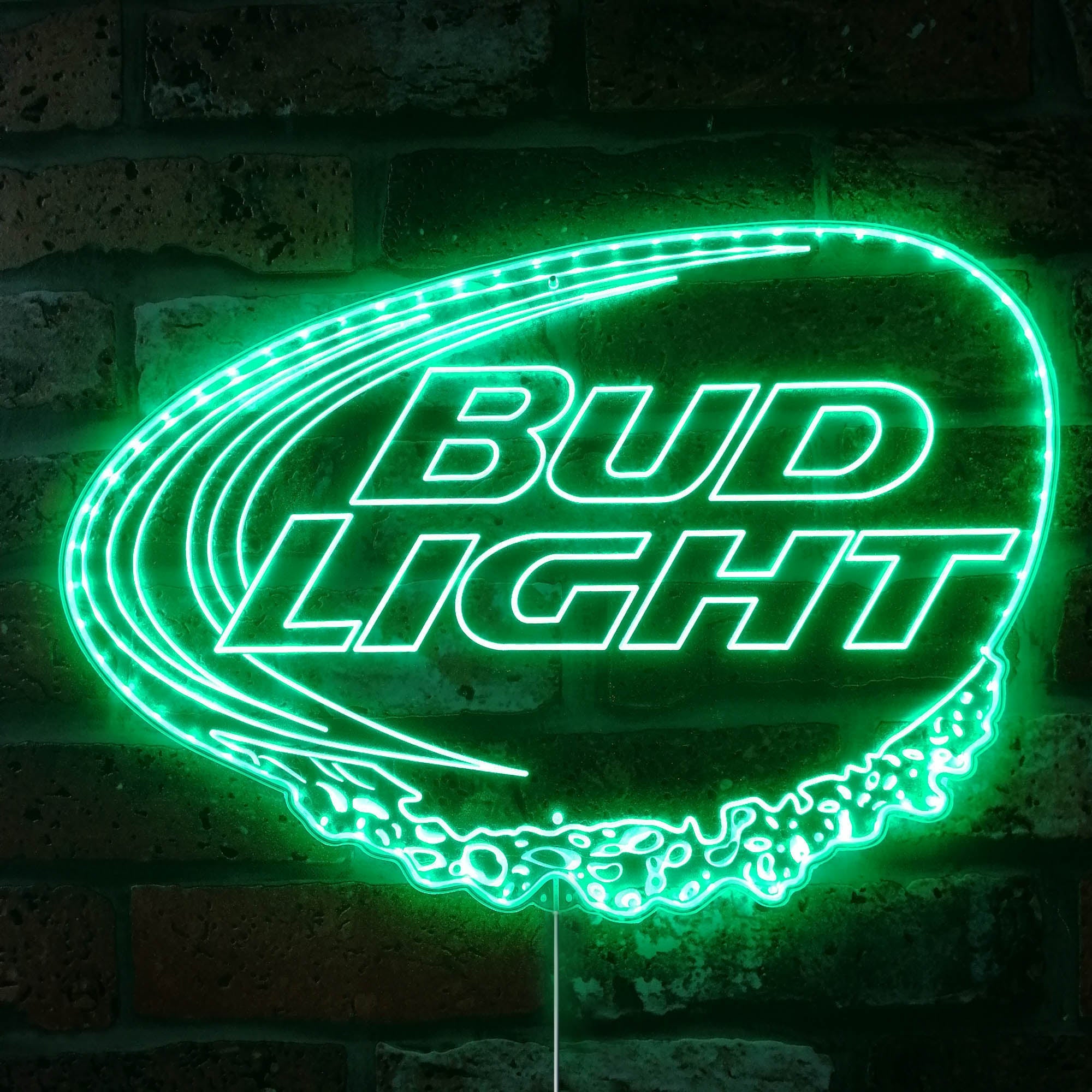 Bud Light Dynamic RGB Edge Lit LED Sign