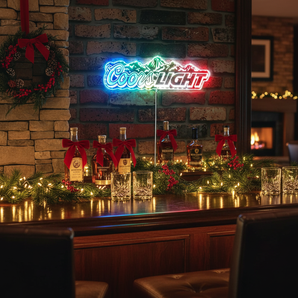 Coors Light Bar RGB Edge Lit LED Sign