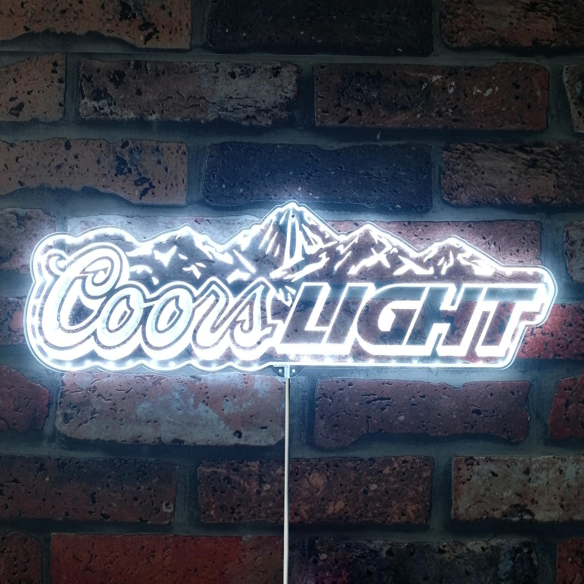 Coors Light Bar RGB Edge Lit LED Sign