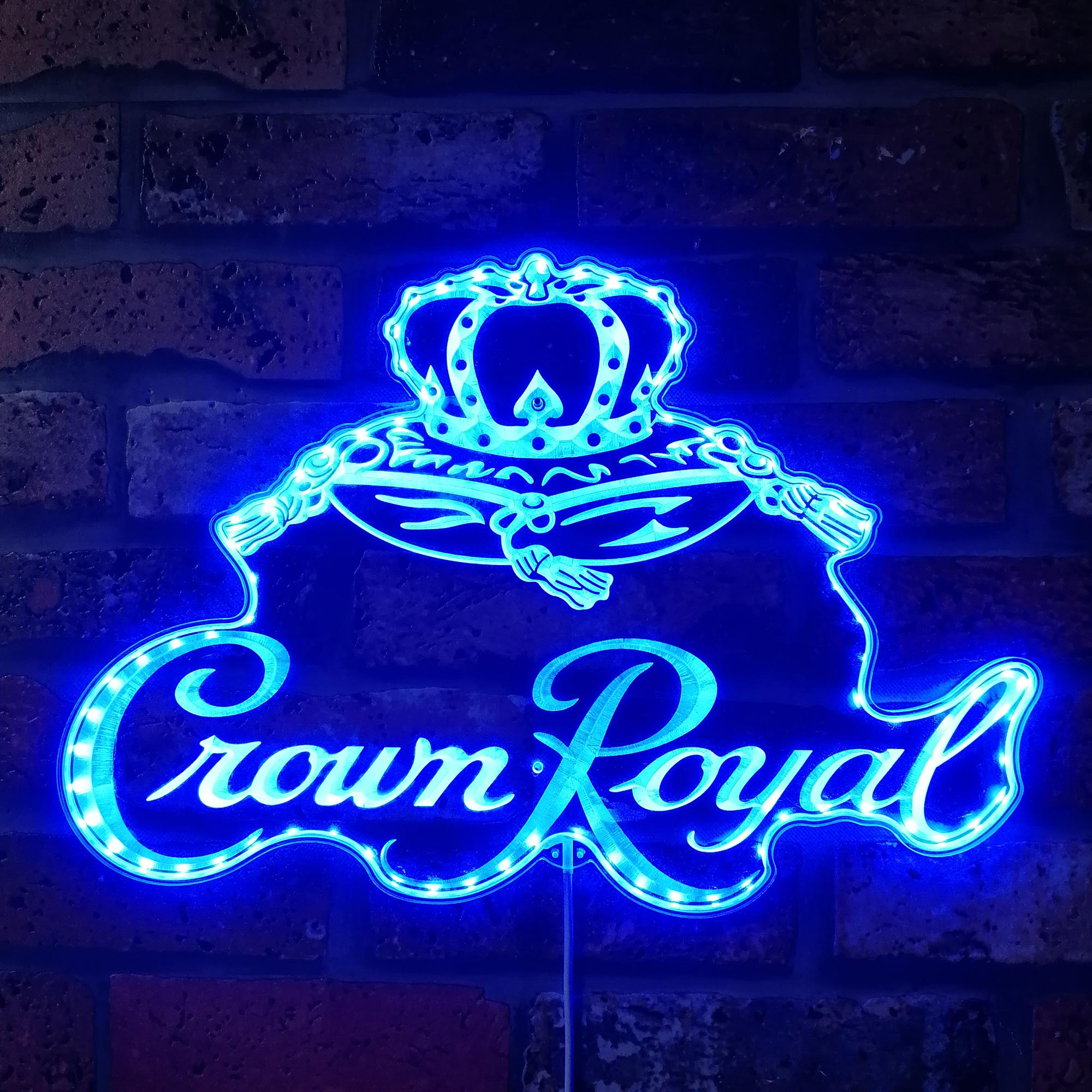 Crown Royal Dynamic RGB Edge Lit LED Sign