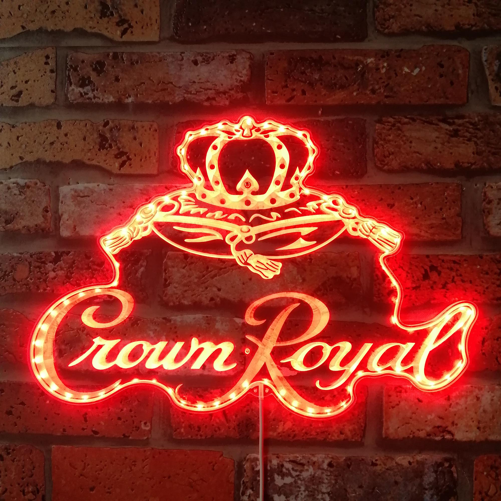 Crown Royal Dynamic RGB Edge Lit LED Sign