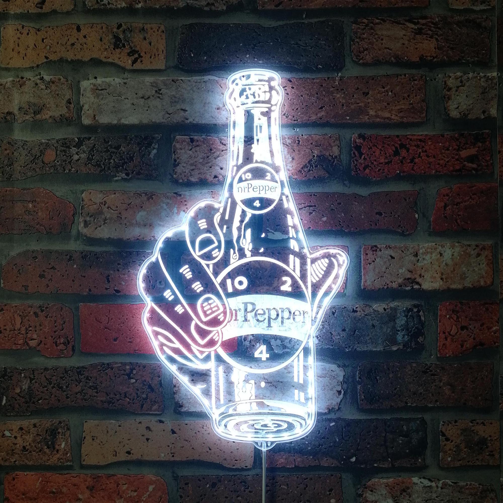 Dr Pepper Dynamic RGB Edge Lit LED Sign