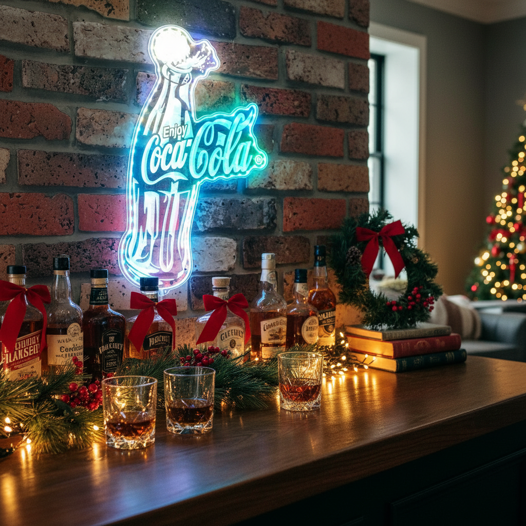 Coca Cola Coke Bottle Neon RGB Edge Lit LED Sign