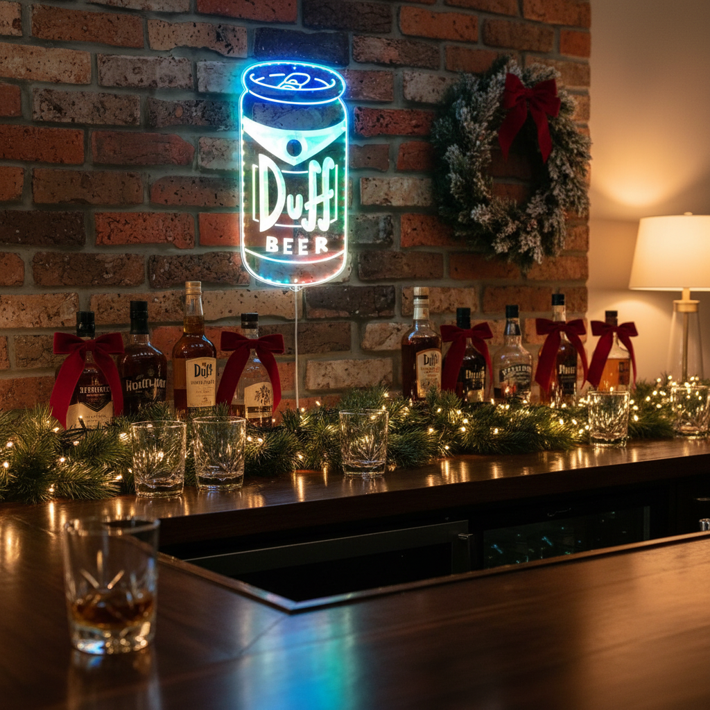 Duff Beer Neon RGB Edge Lit LED Sign