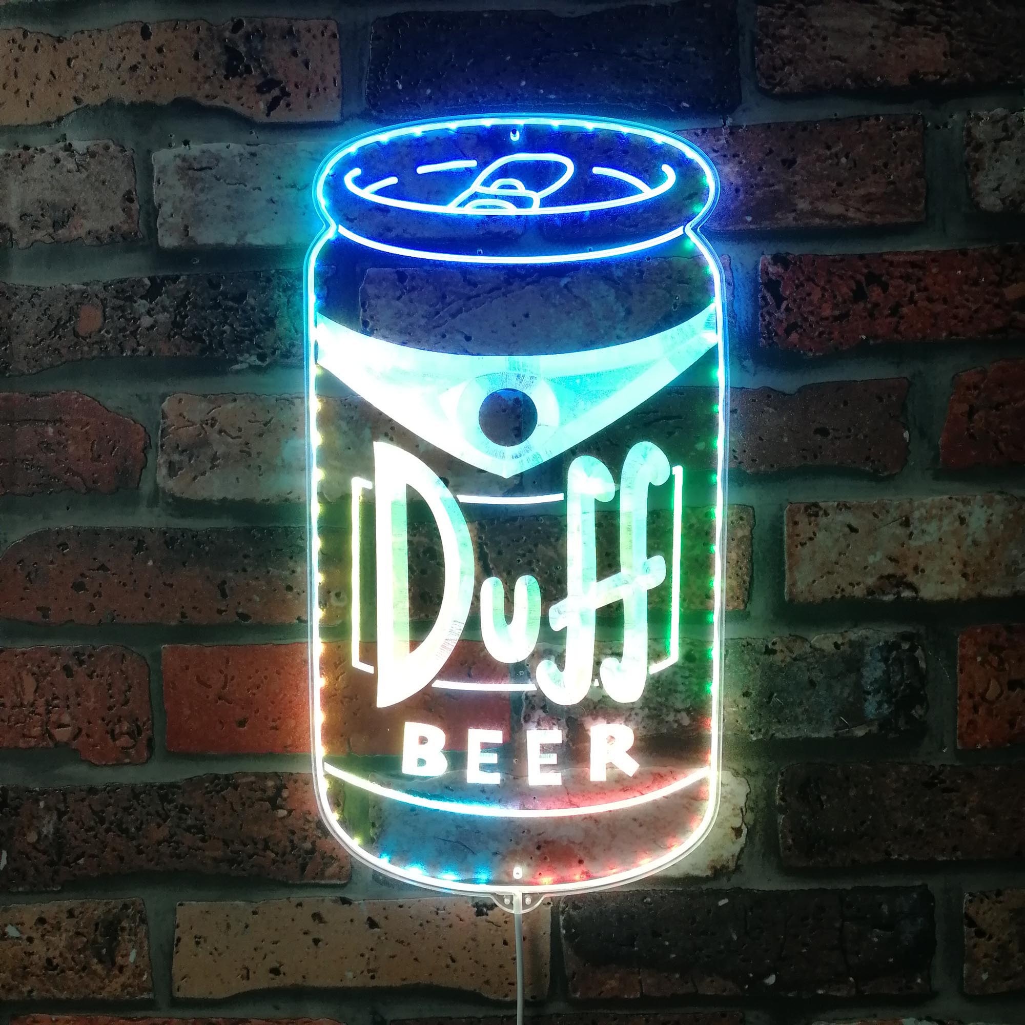 Duff Beer Dynamic RGB Edge Lit LED Sign