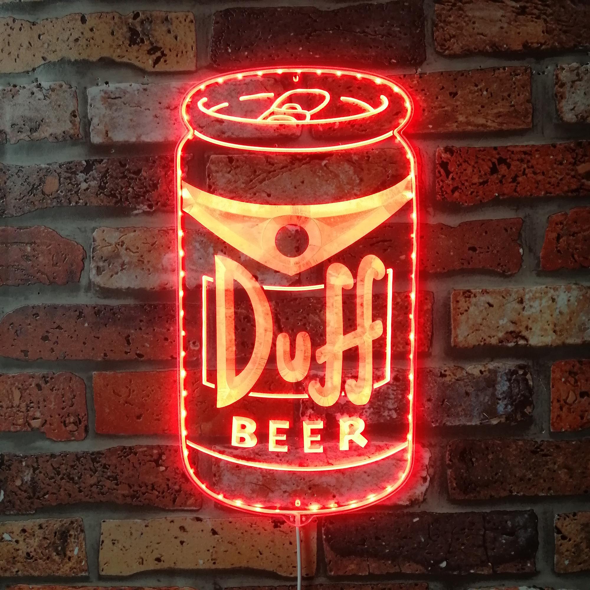 Duff Beer Dynamic RGB Edge Lit LED Sign