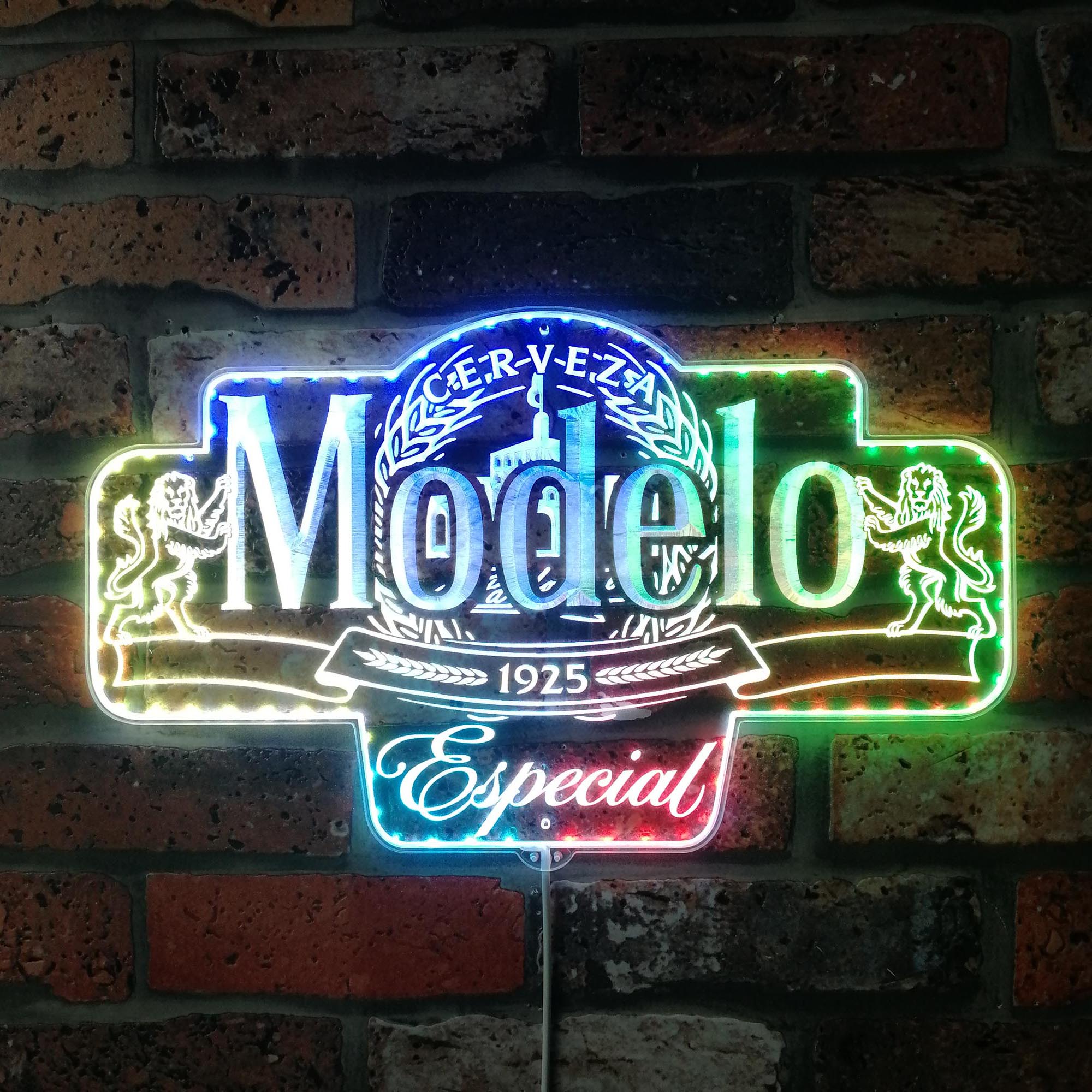 Modelo Especial Dynamic RGB Edge Lit LED Sign