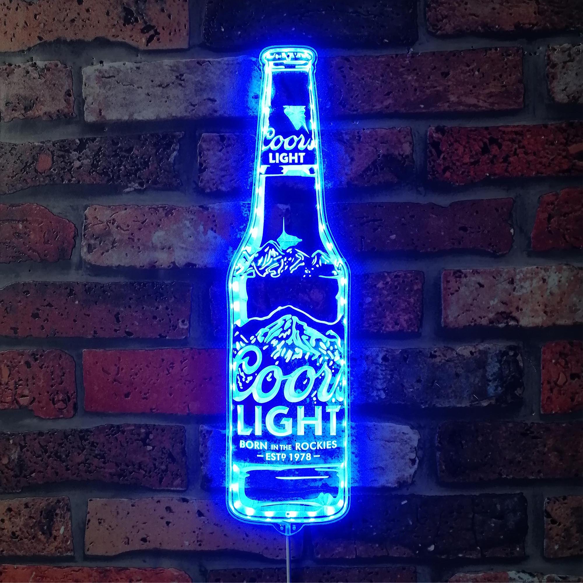 Coors Light Dynamic RGB Edge Lit LED Sign