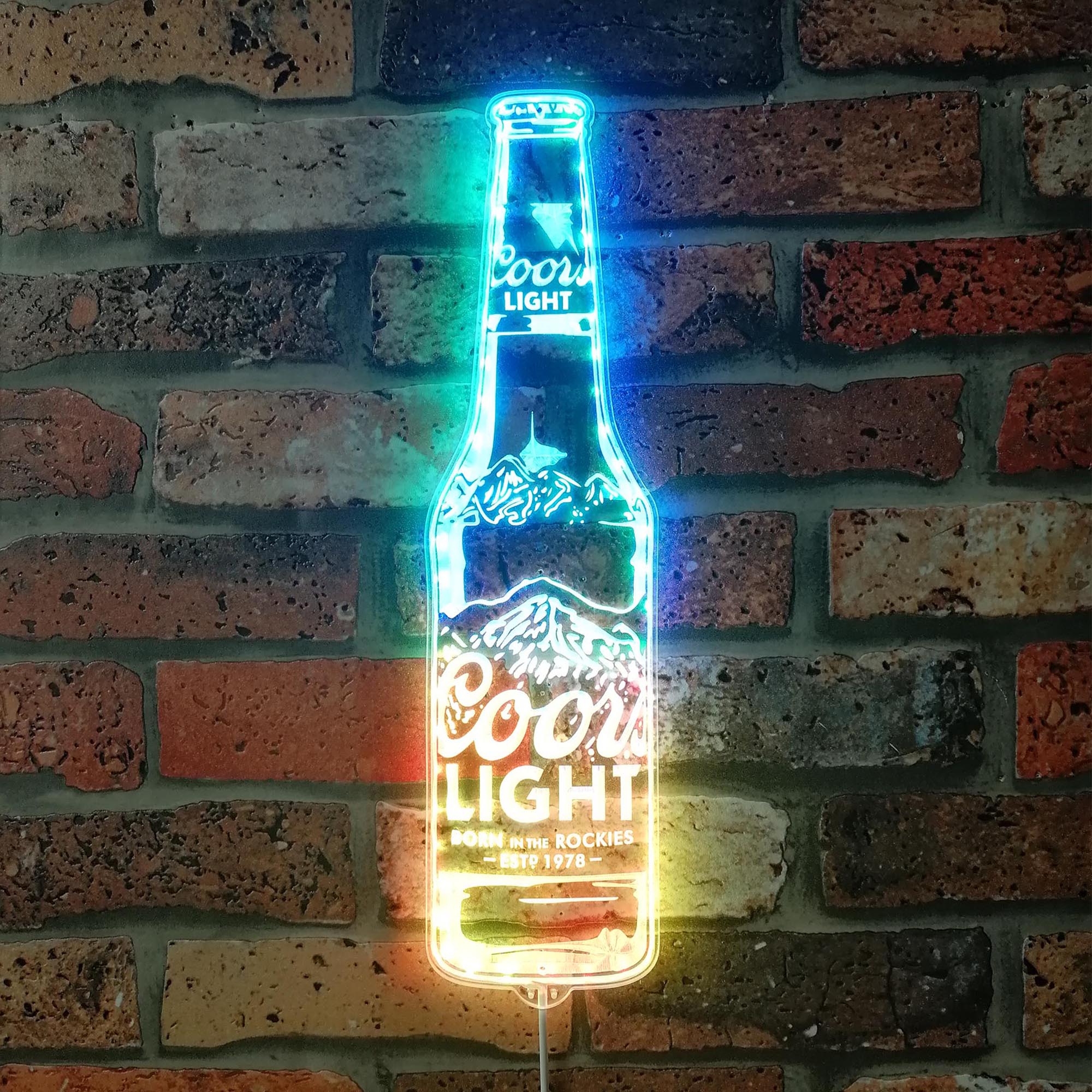 CoorL Light Dynamic RGB Edge Lit LED Sign