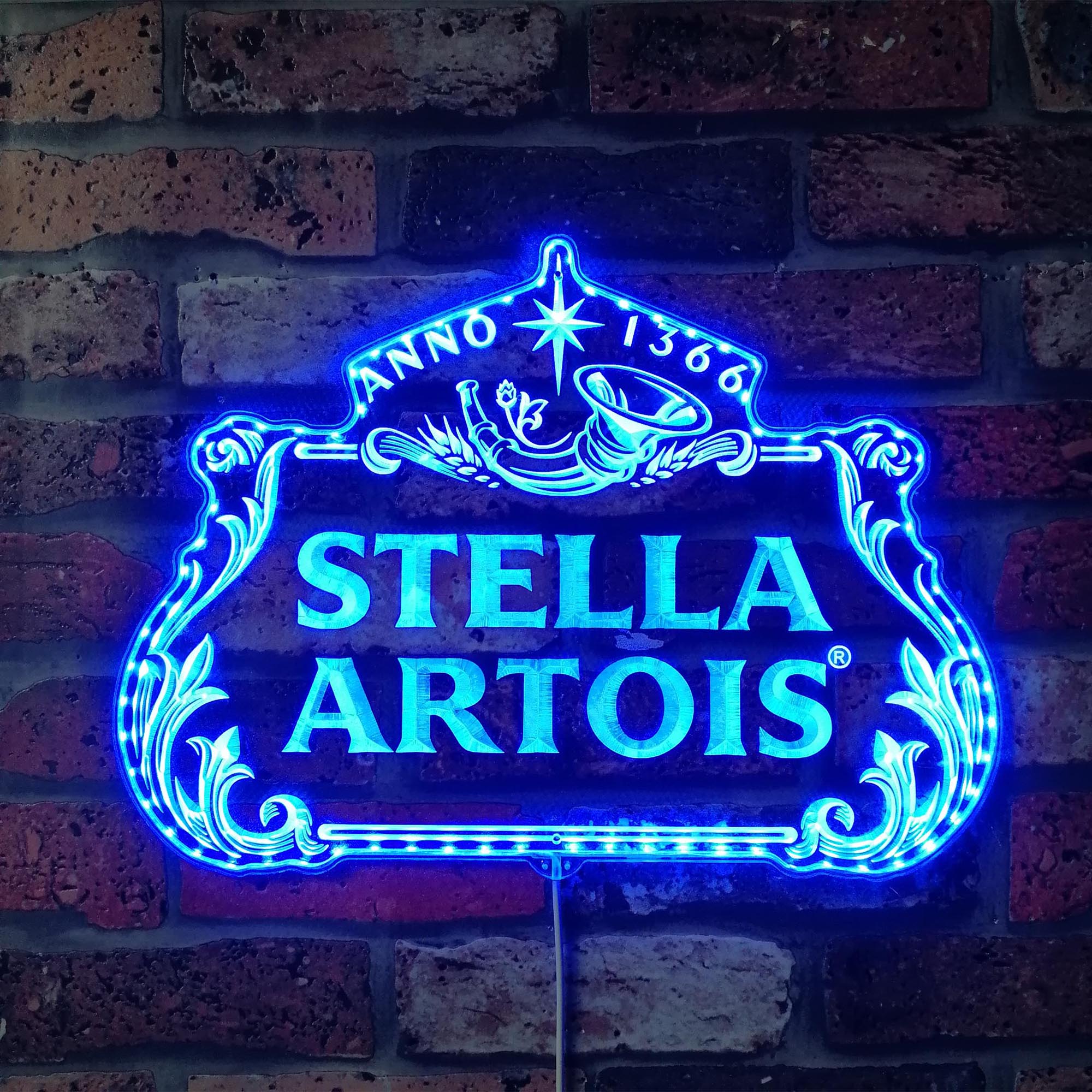 Stellar Artois Dynamic RGB Edge Lit LED Sign