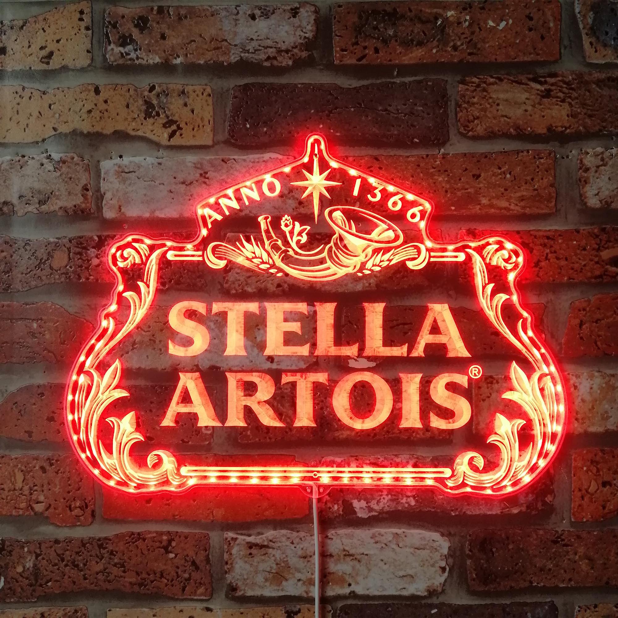 Stellar Artois Dynamic RGB Edge Lit LED Sign