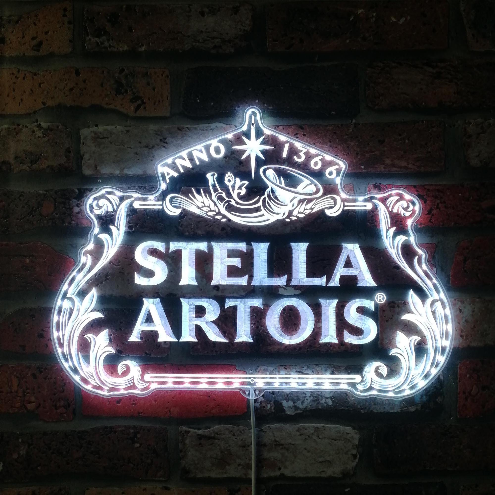 Stellar Artois Dynamic RGB Edge Lit LED Sign