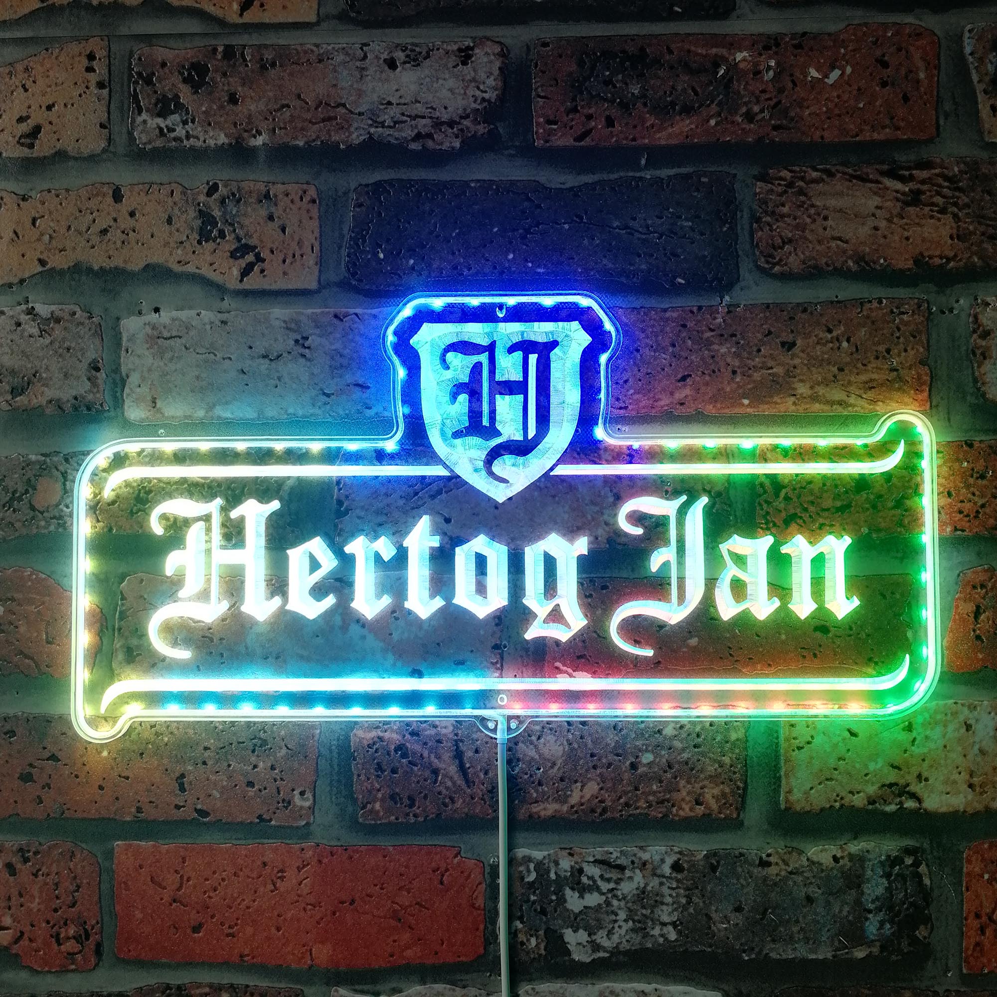 Hertog Jan Dynamic RGB Edge Lit LED Sign