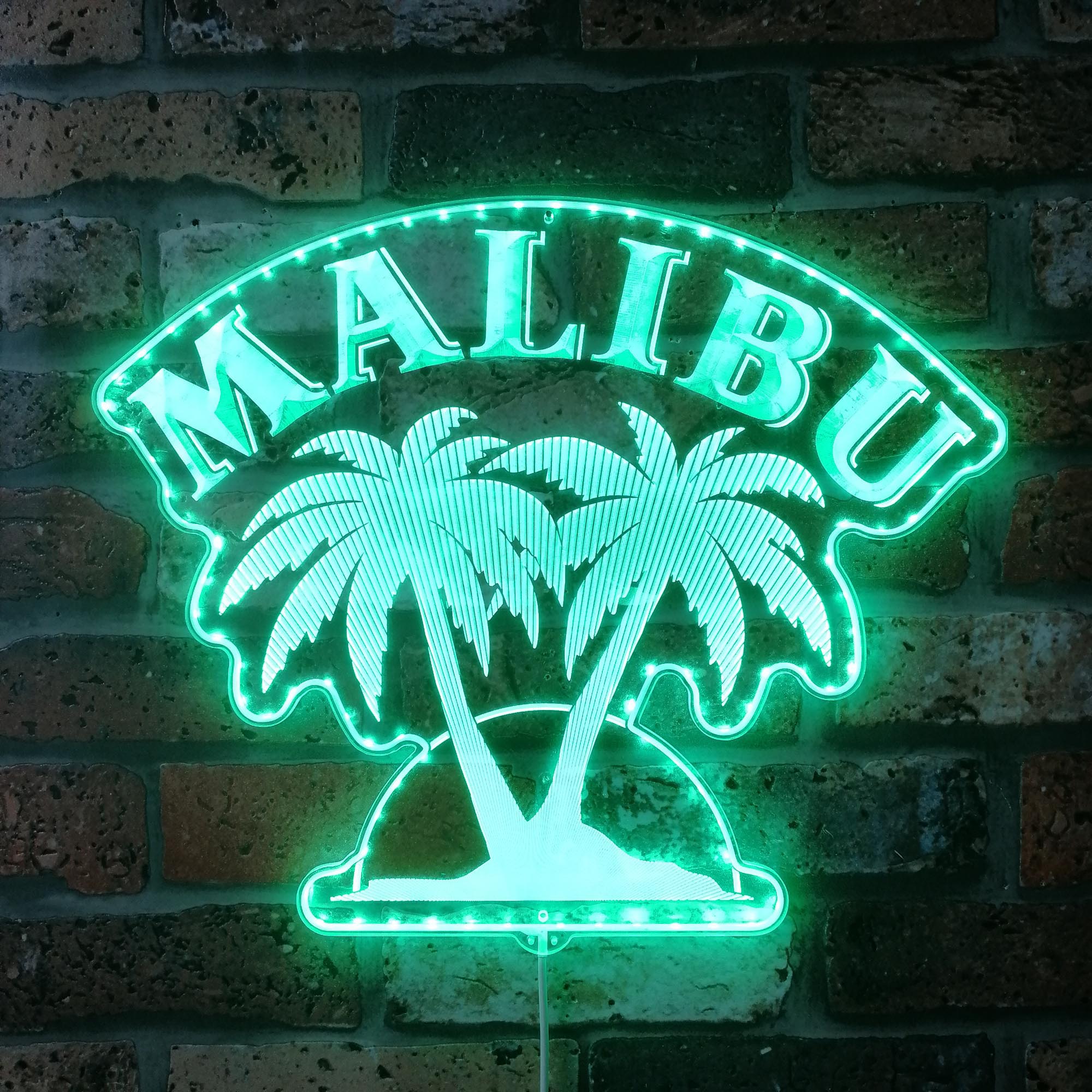 Malibu Dynamic RGB Edge Lit LED Sign