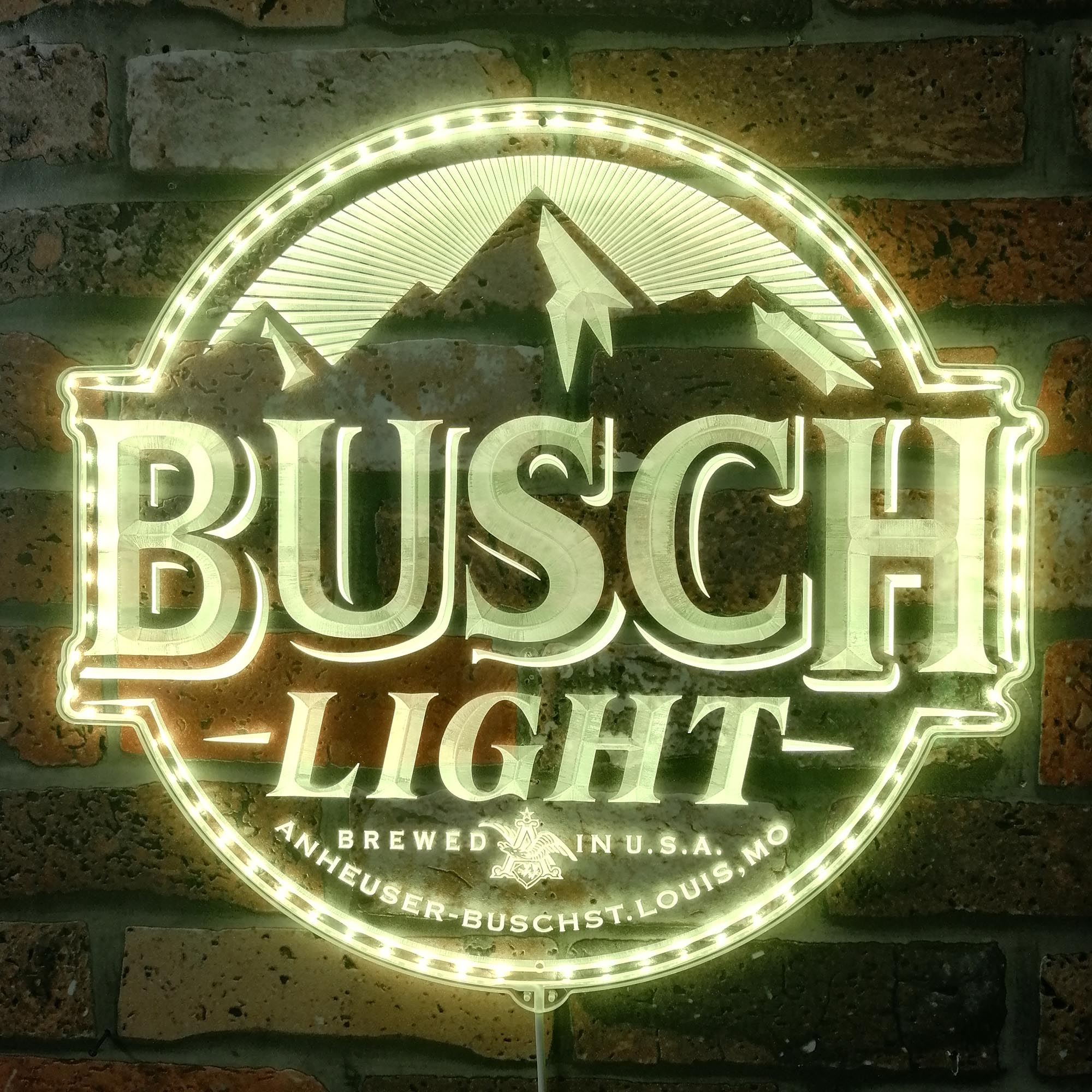 Busch Light Dynamic RGB Edge Lit LED Sign