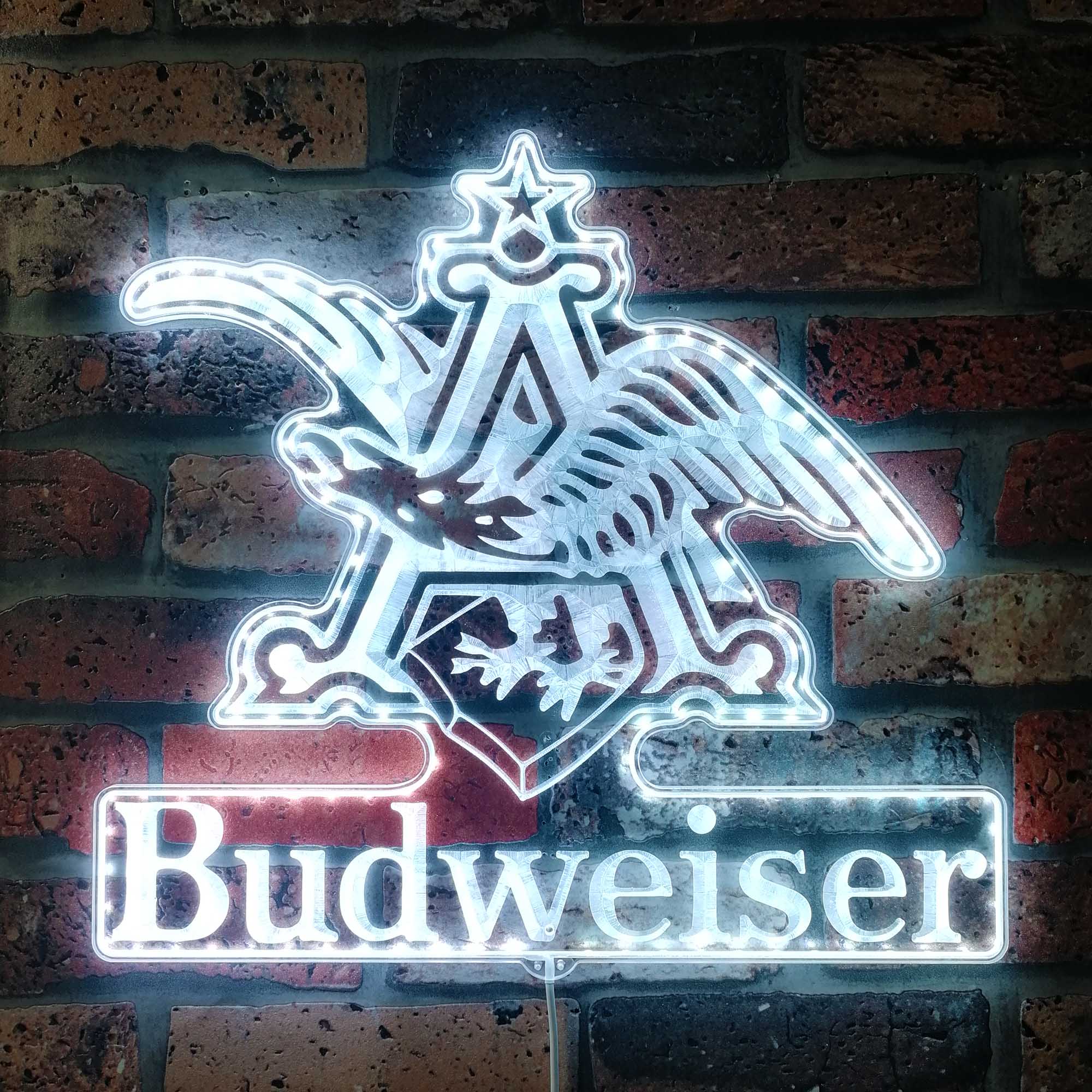 Budweiser Dynamic RGB Edge Lit LED Sign