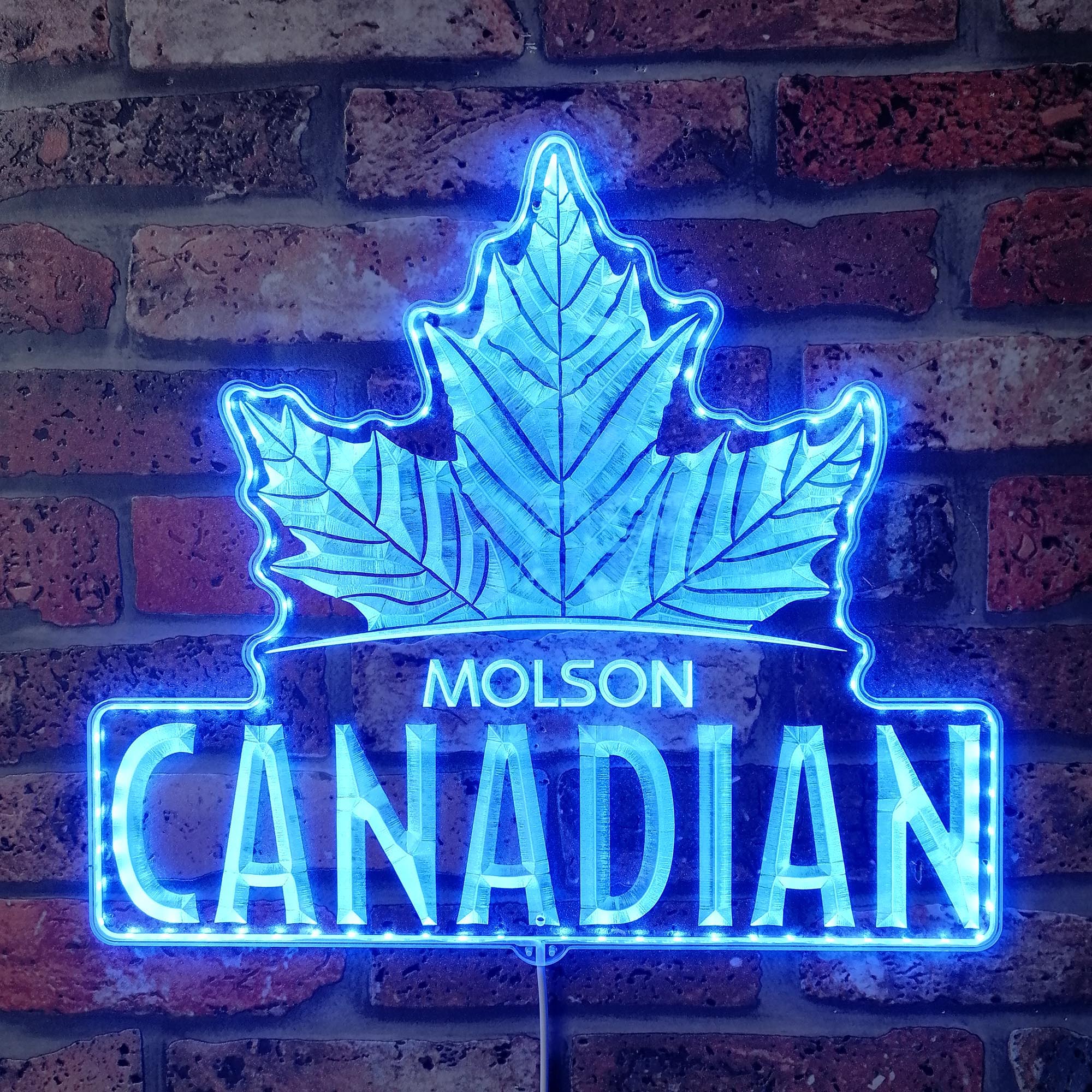 Molson Canadian Dynamic RGB Edge Lit LED Sign