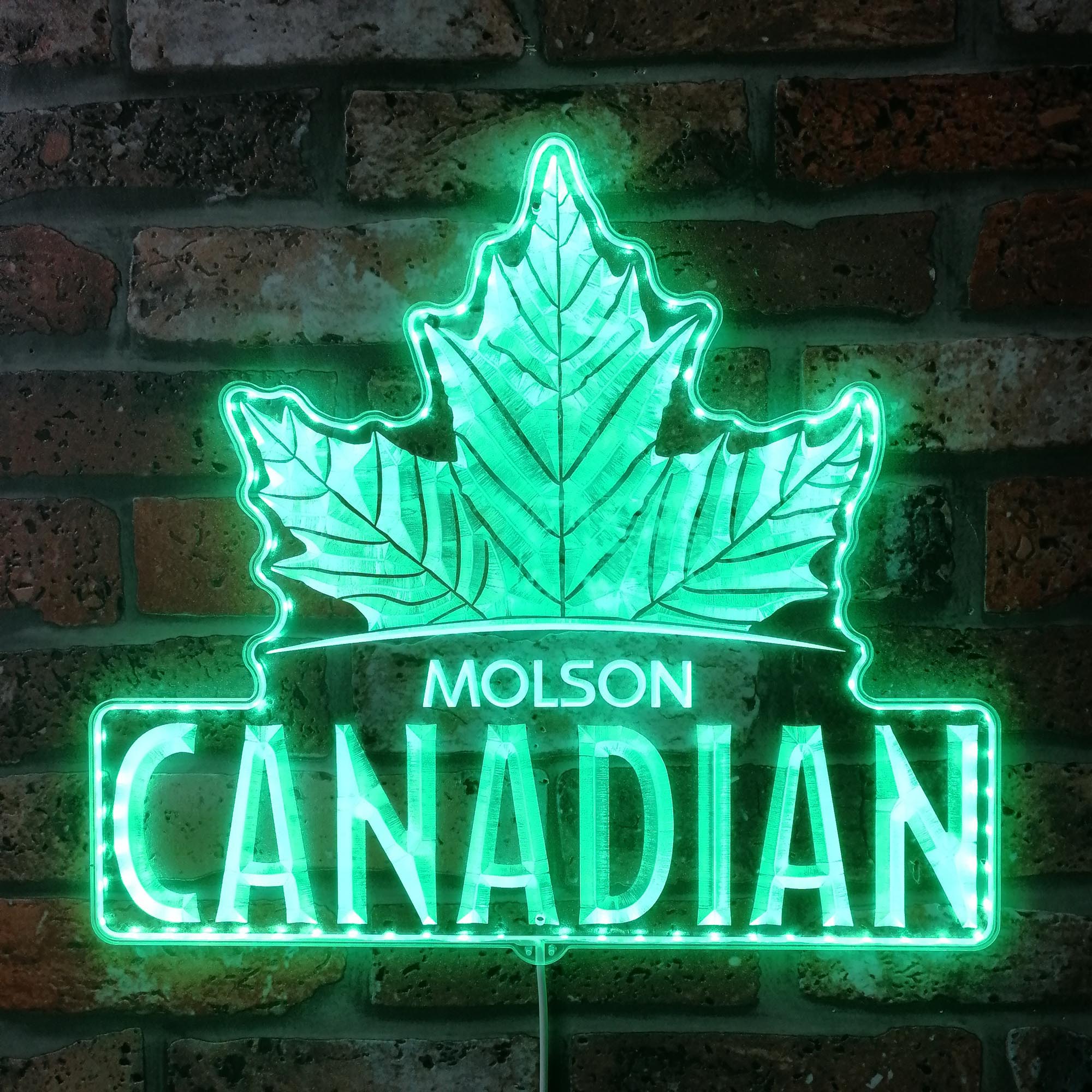 Molson Canadian Dynamic RGB Edge Lit LED Sign