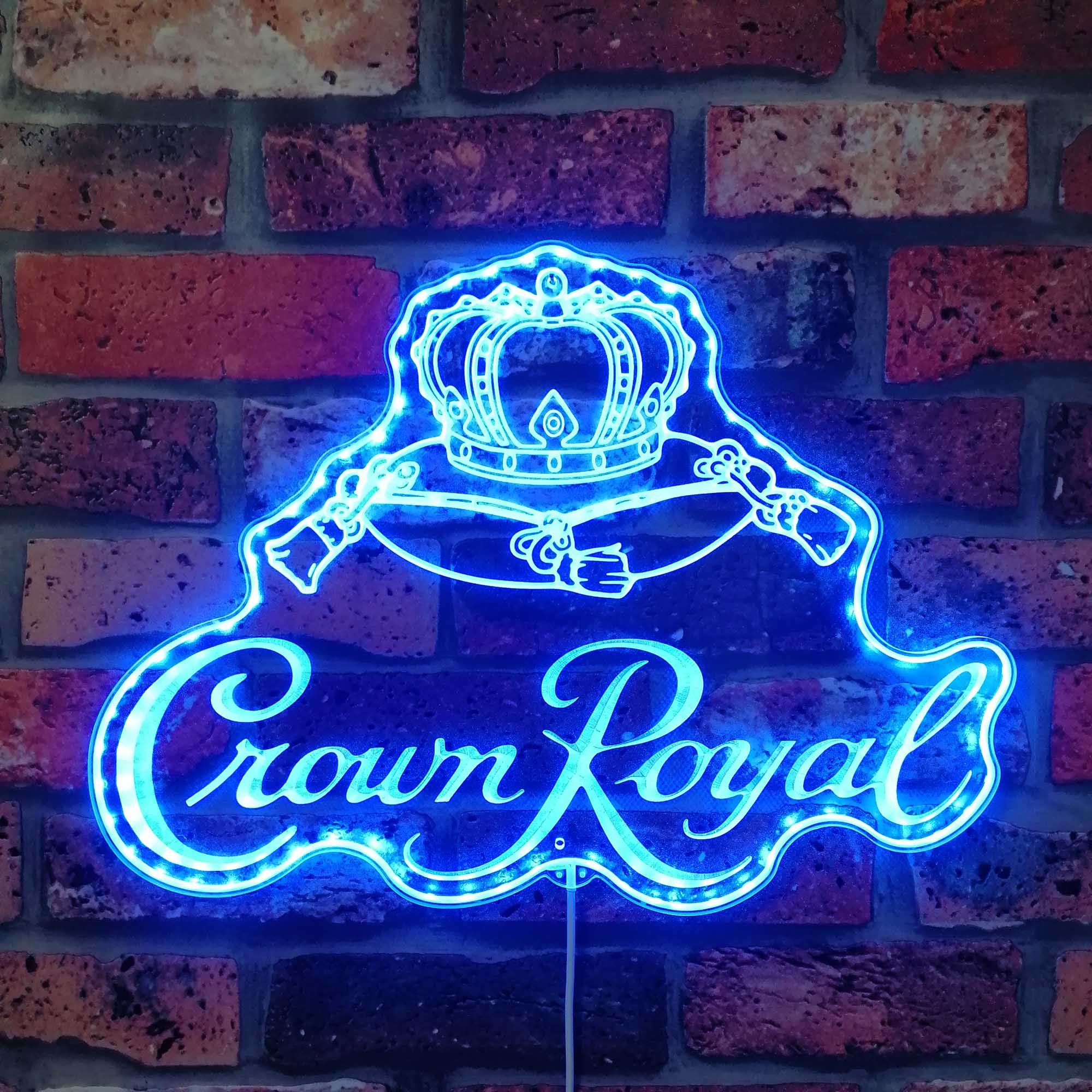 Crown Royal Dynamic RGB Edge Lit LED Sign