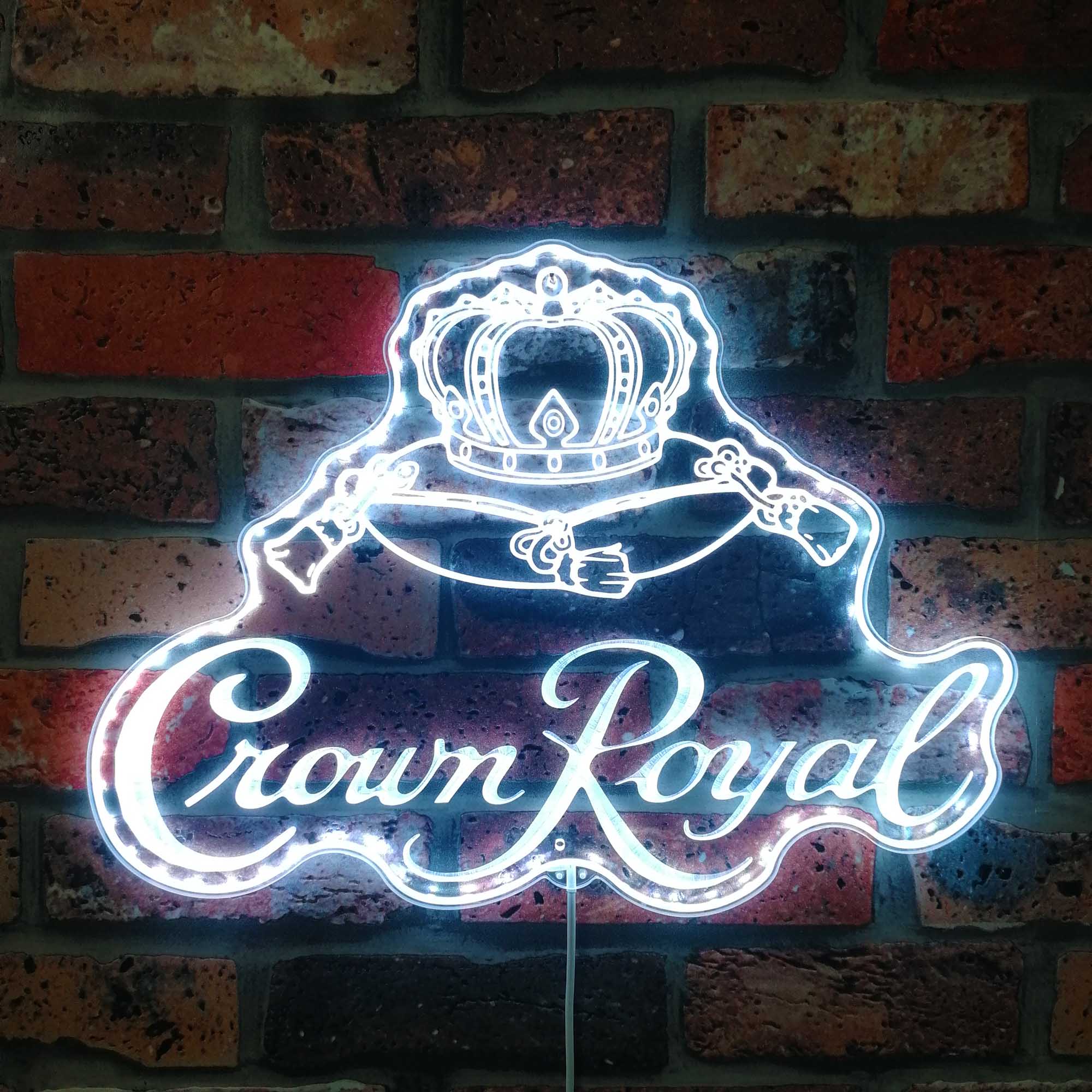 Crown Royal Dynamic RGB Edge Lit LED Sign