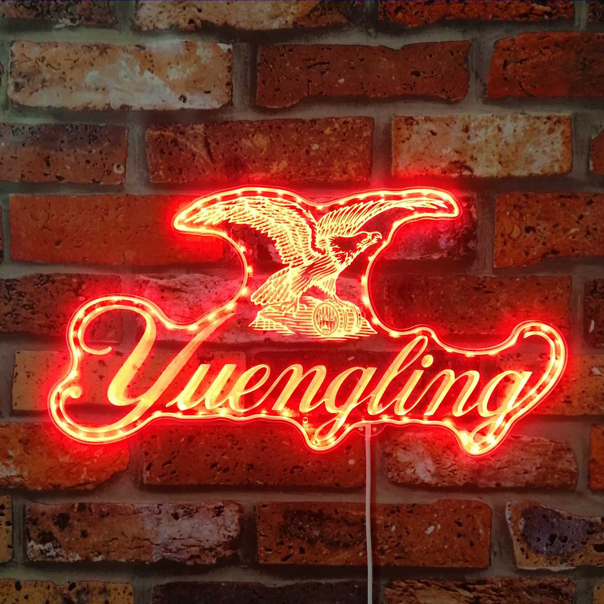 Yuengling Eagle Dynamic RGB Edge Lit LED Sign