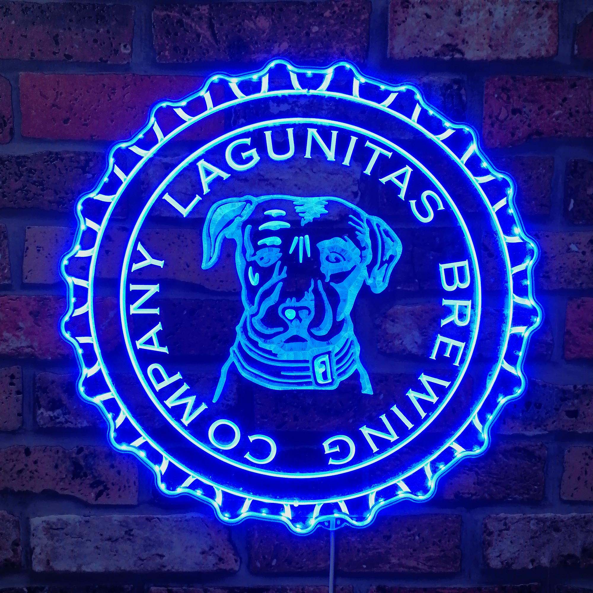 Lagunitas Dynamic RGB Edge Lit LED Sign