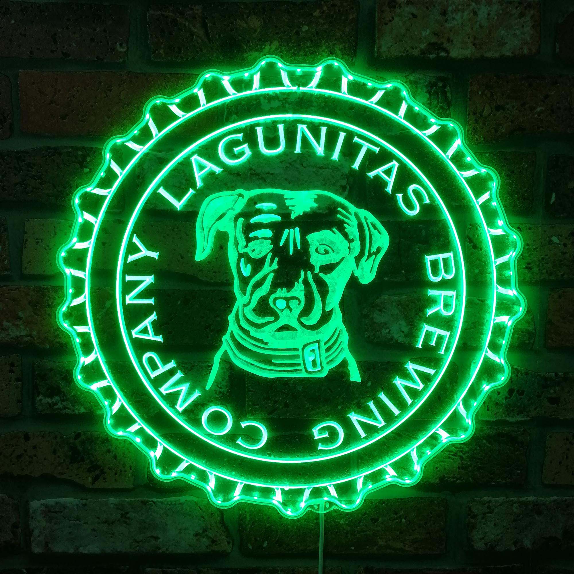 Lagunitas Dynamic RGB Edge Lit LED Sign