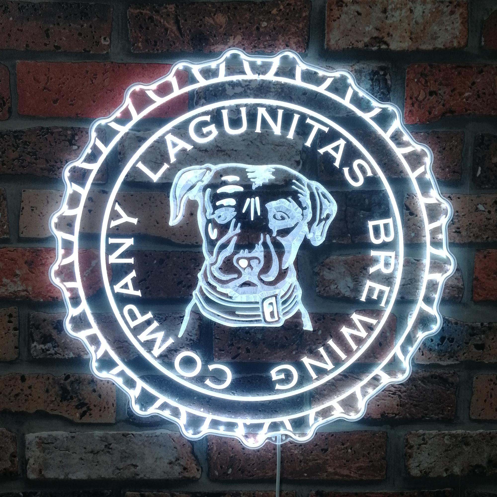 Lagunitas Dynamic RGB Edge Lit LED Sign