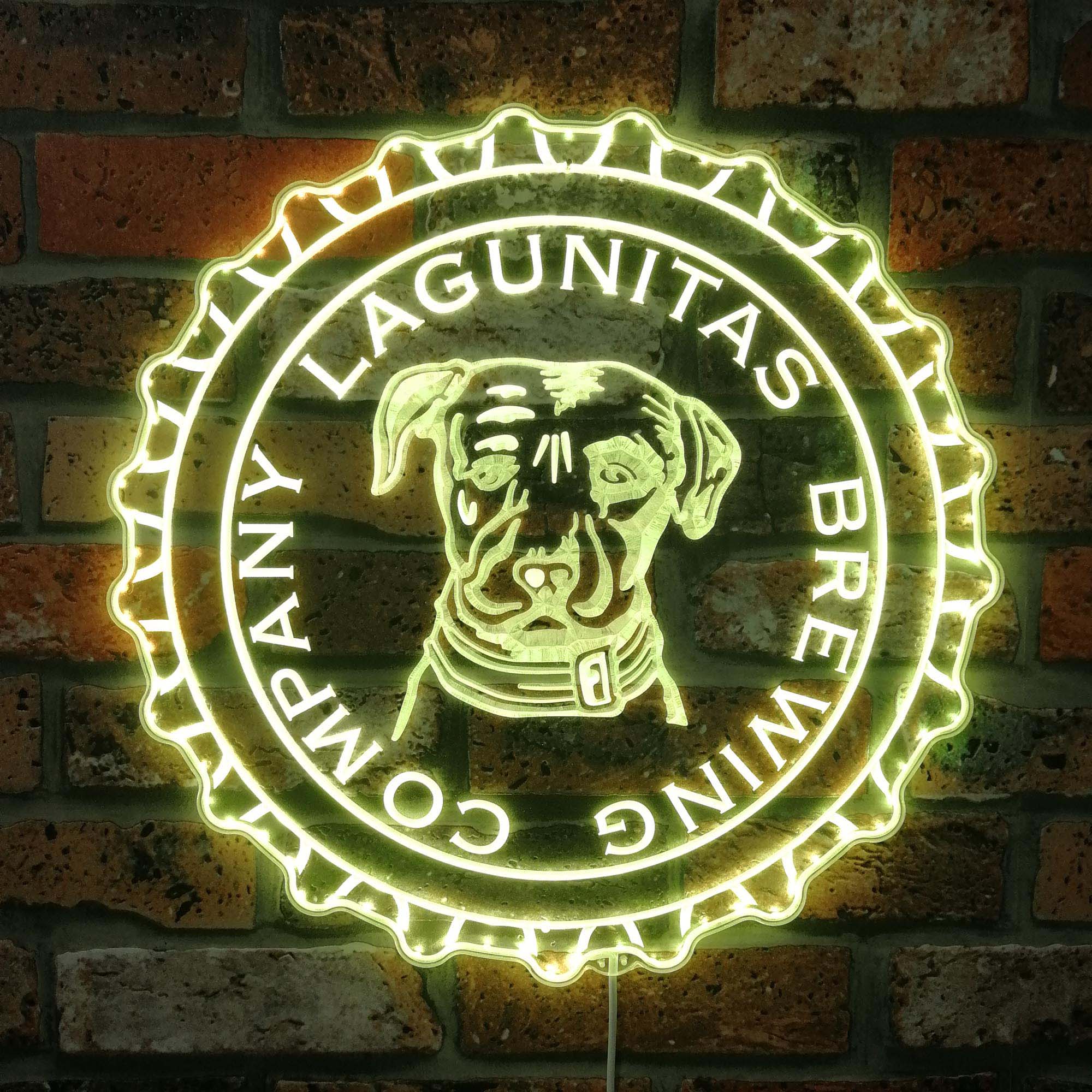 Lagunitas Dynamic RGB Edge Lit LED Sign