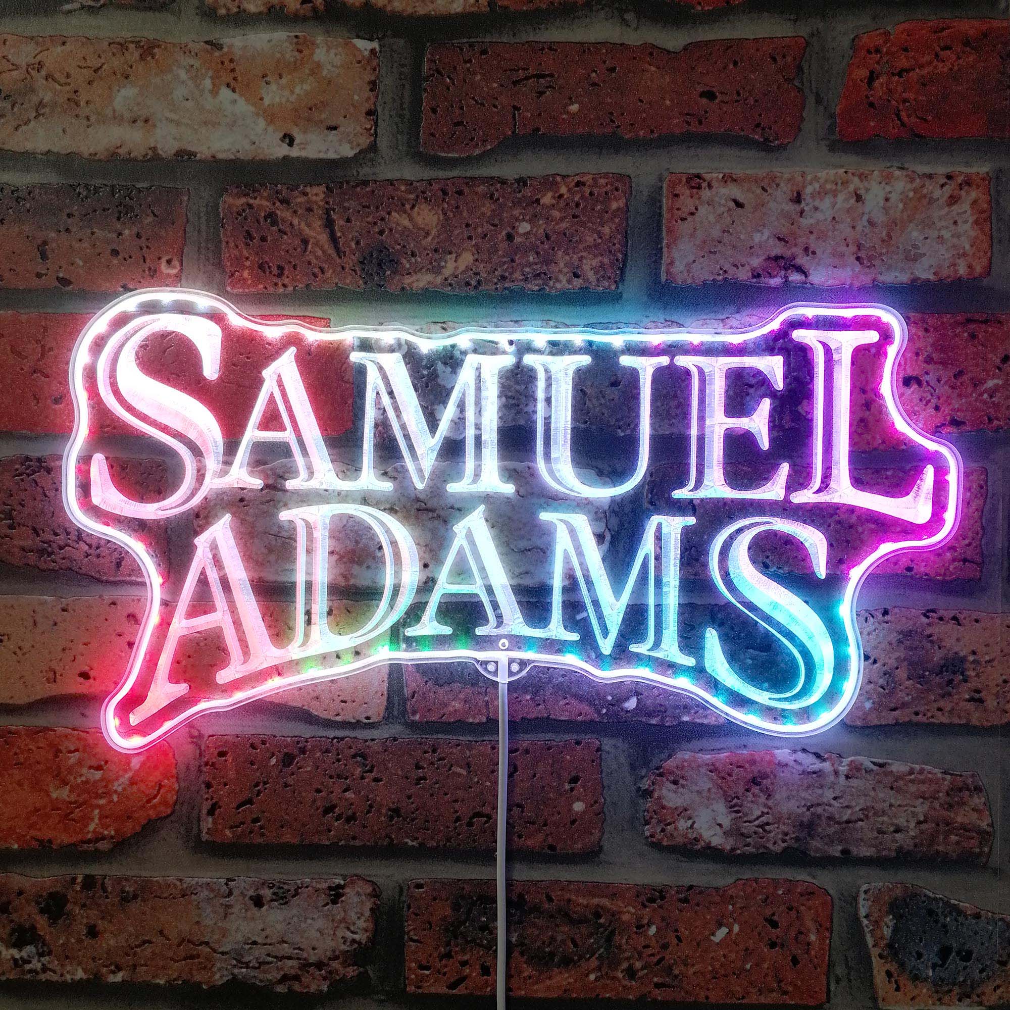 Samuel Adams Dynamic RGB Edge Lit LED Sign