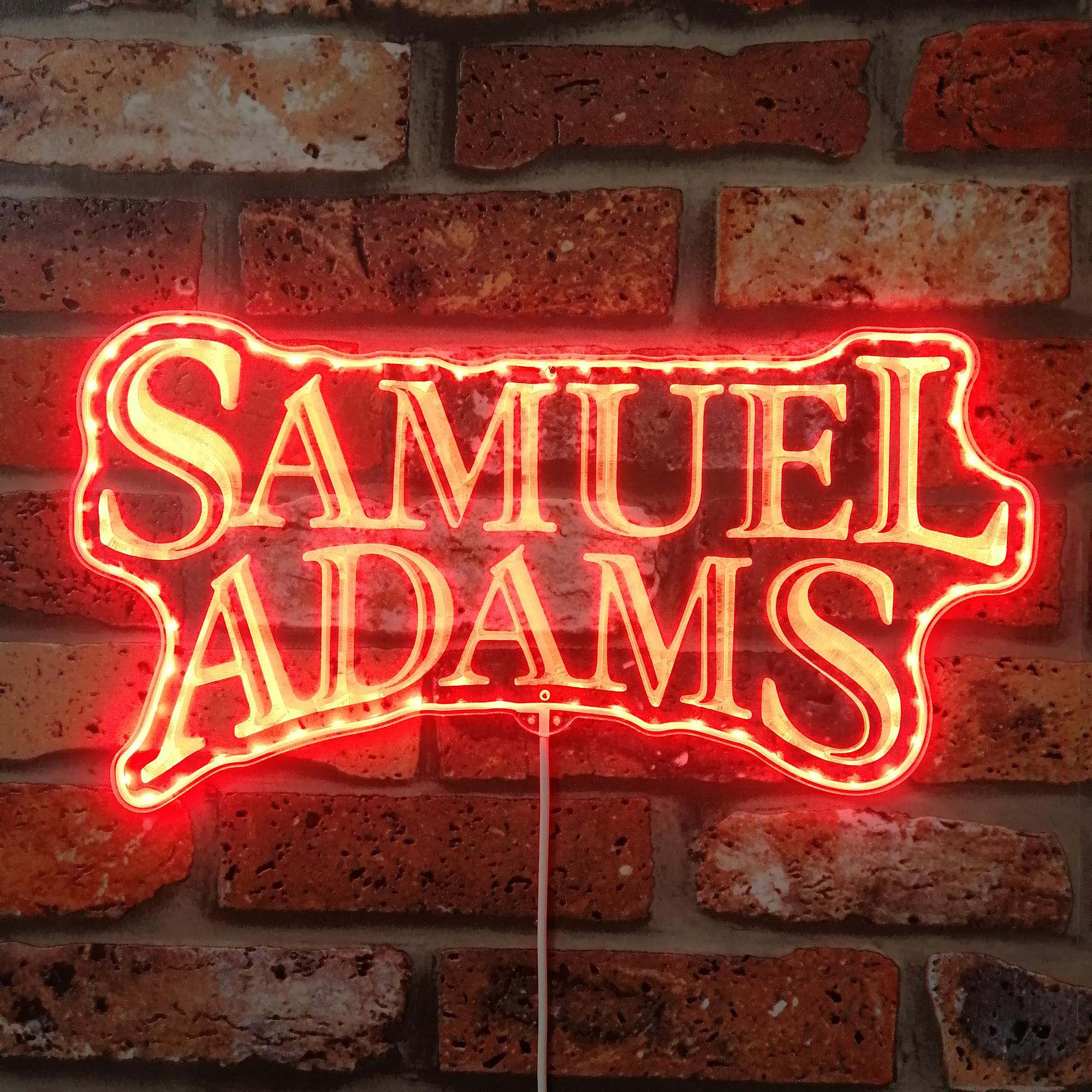 Samuel Adams Dynamic RGB Edge Lit LED Sign