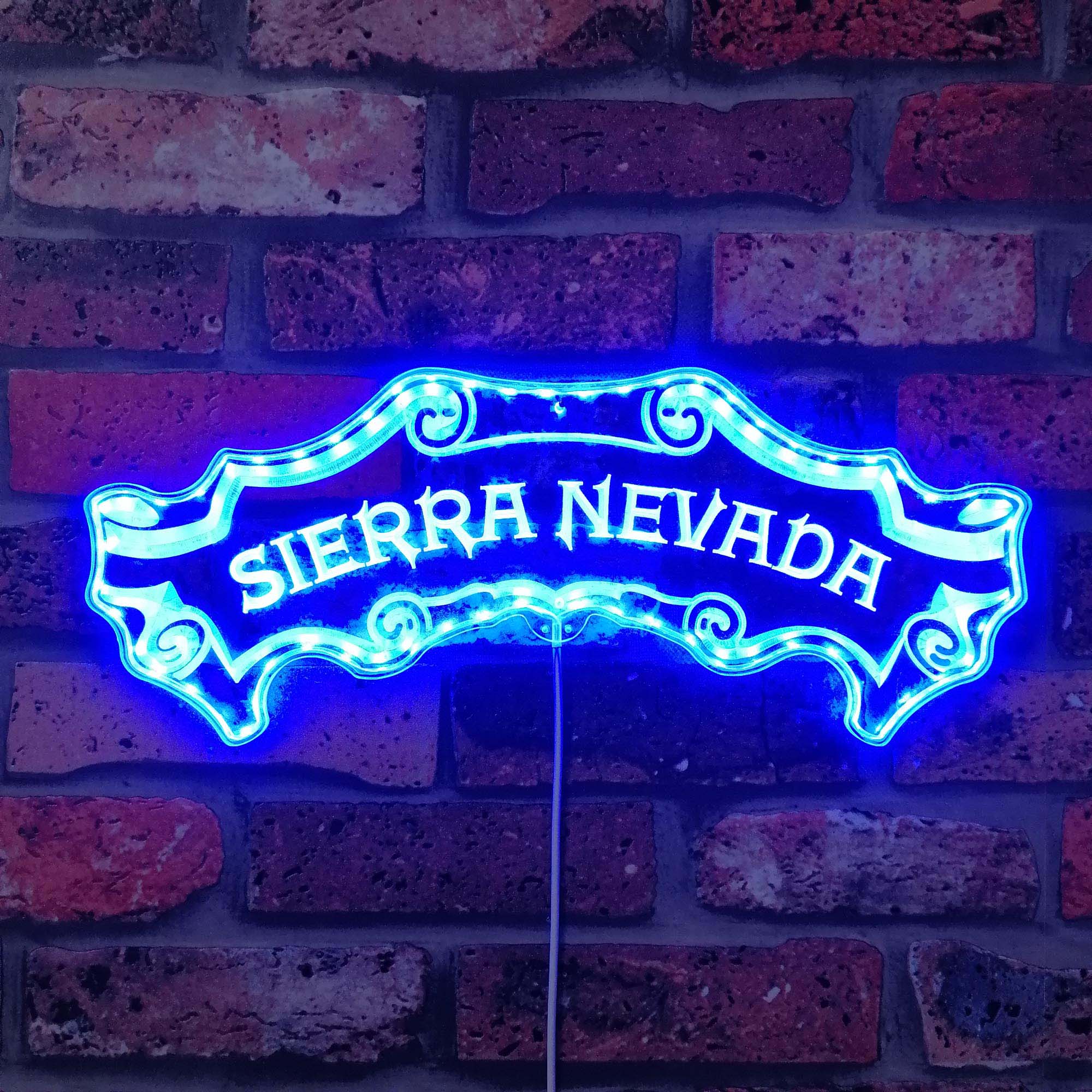 Sierra Nevada Dynamic RGB Edge Lit LED Sign