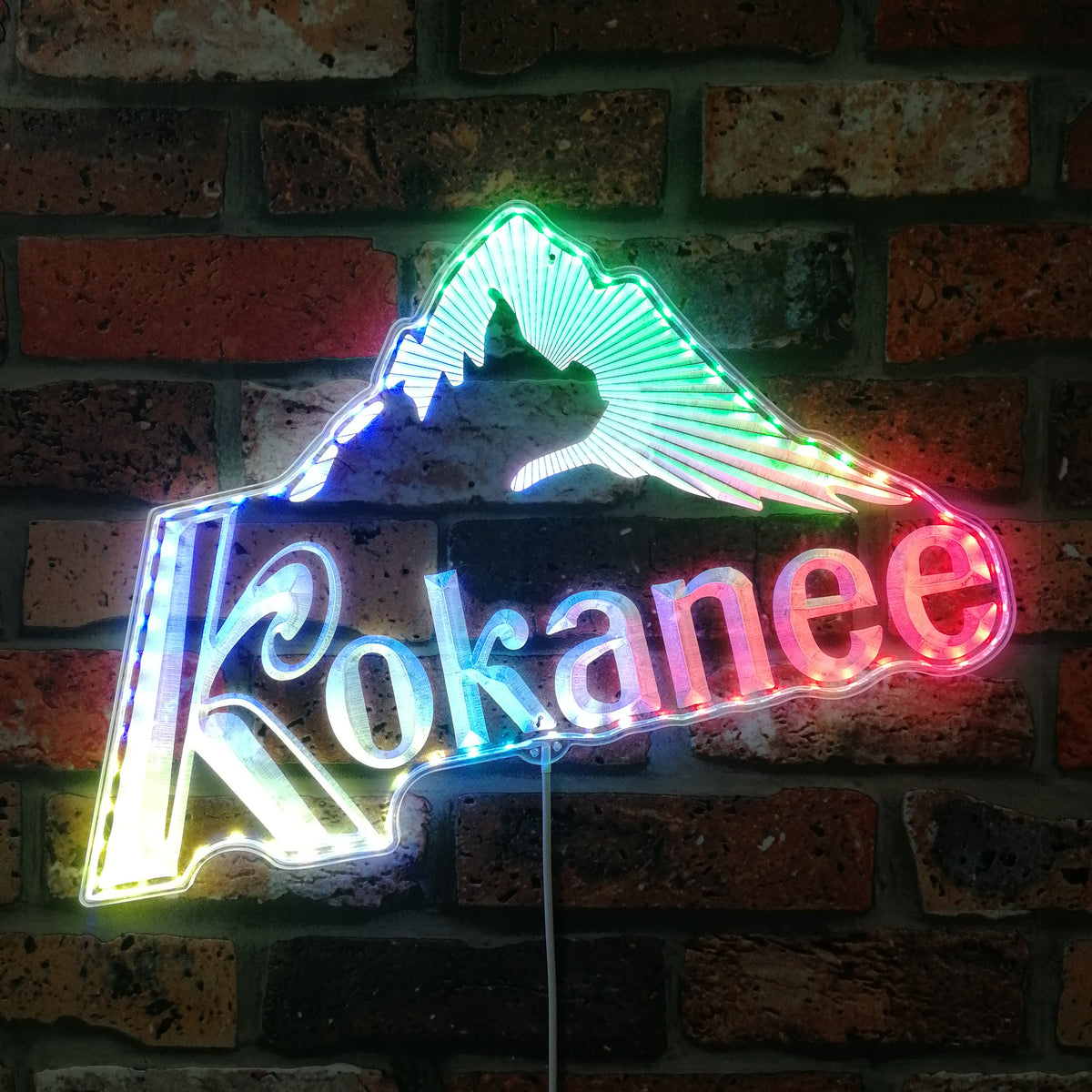 Kokanee Dynamic RGB Edge Lit LED Sign PROLEDSIGN
