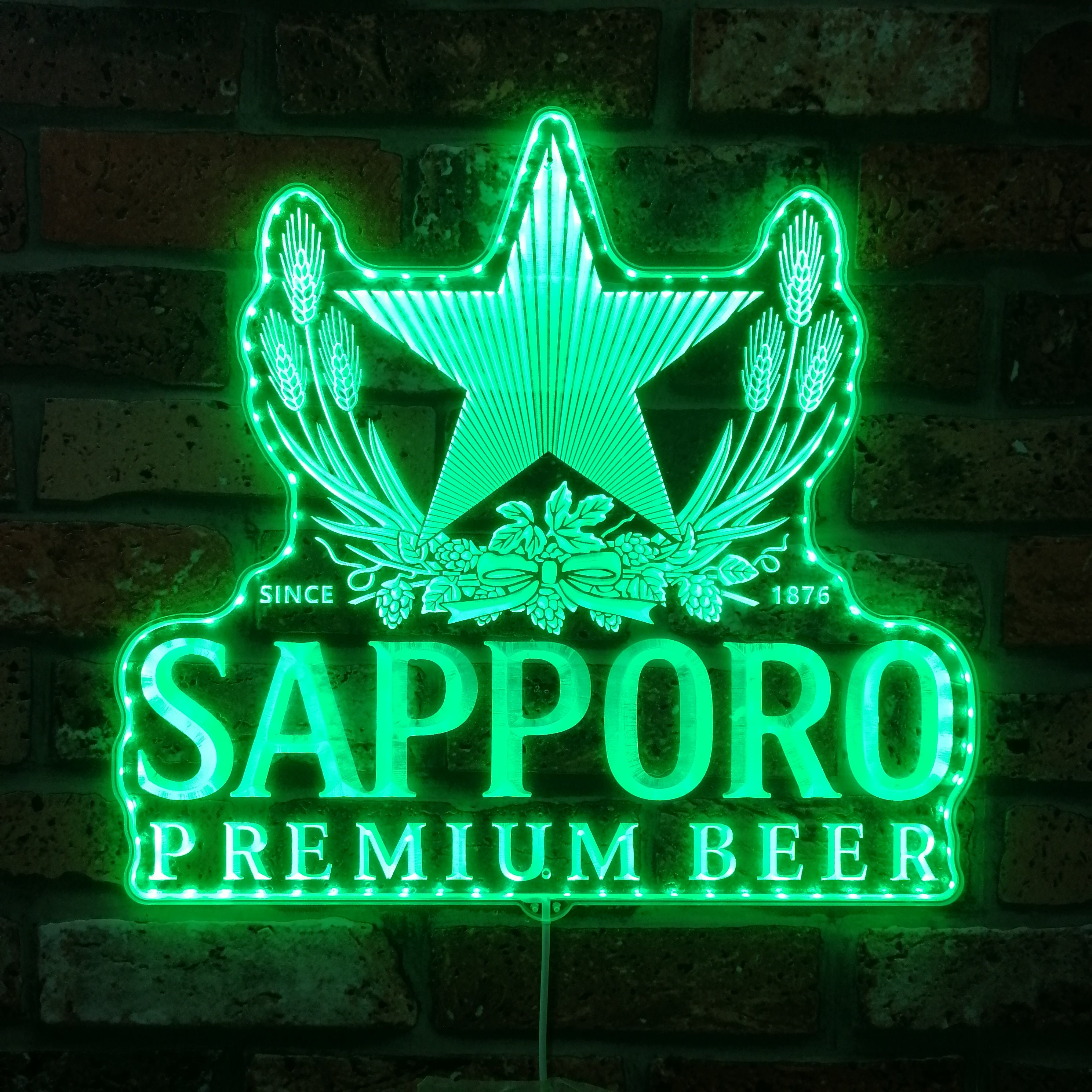 Sapporo Dynamic RGB Edge Lit LED Sign