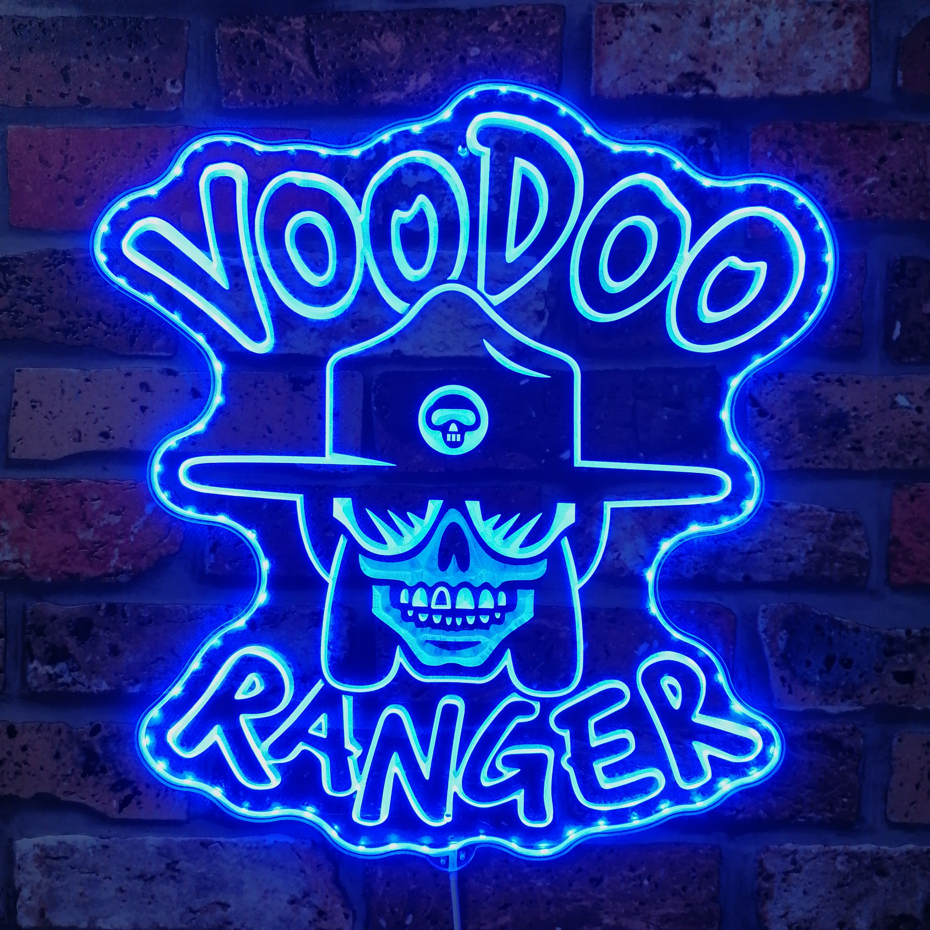 Voodoo Ranger ipa Dynamic RGB Edge Lit LED Sign