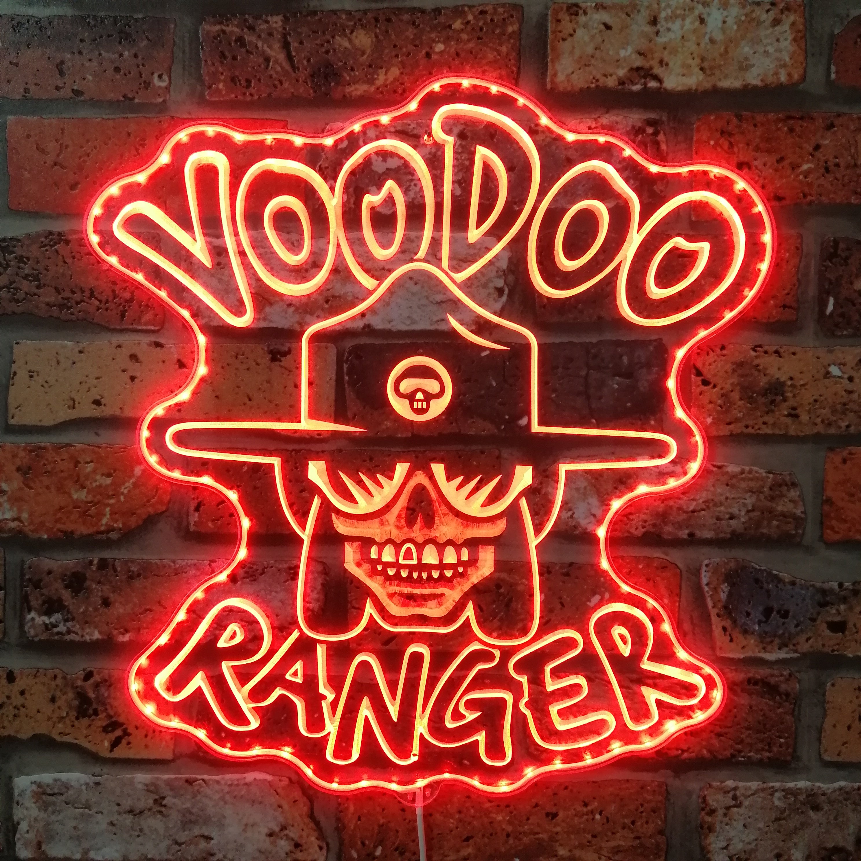 Voodoo Ranger ipa Dynamic RGB Edge Lit LED Sign