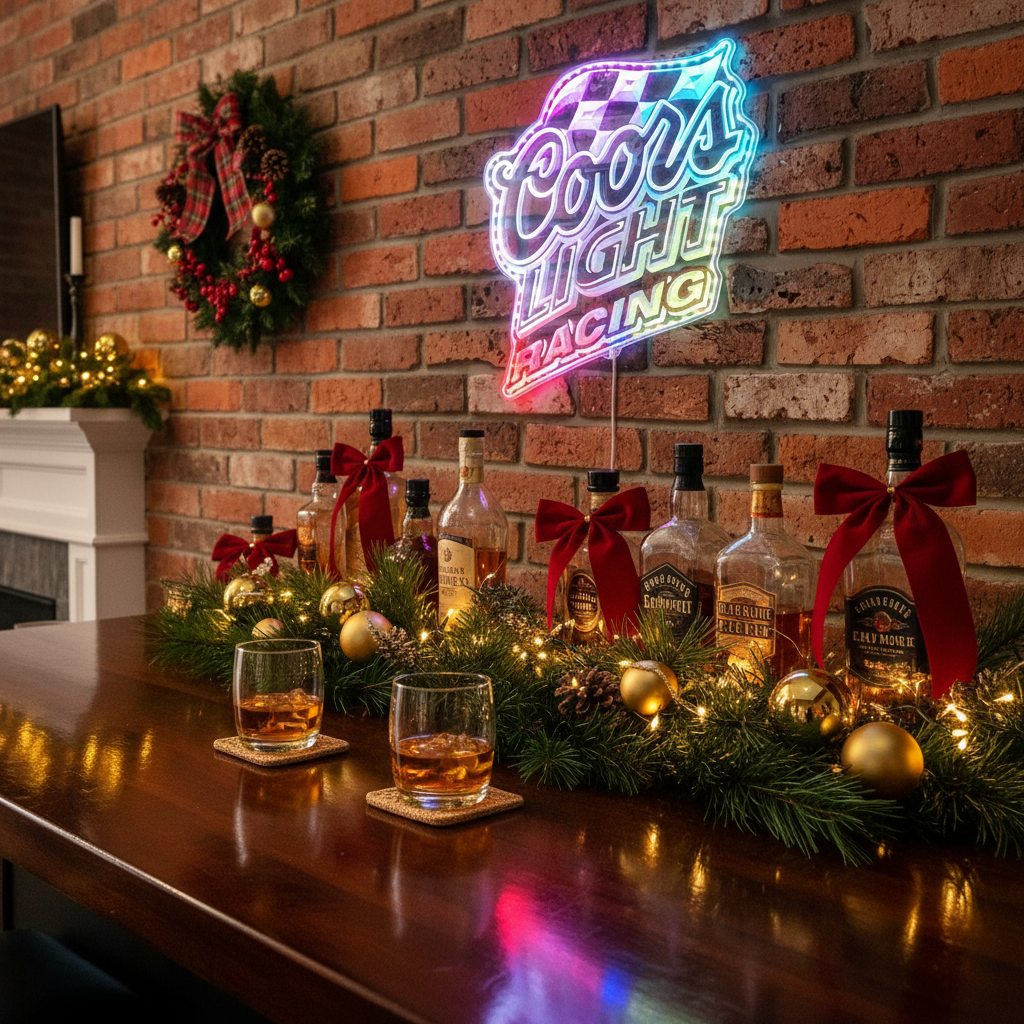 coors light racing Neon RGB Edge Lit LED Sign