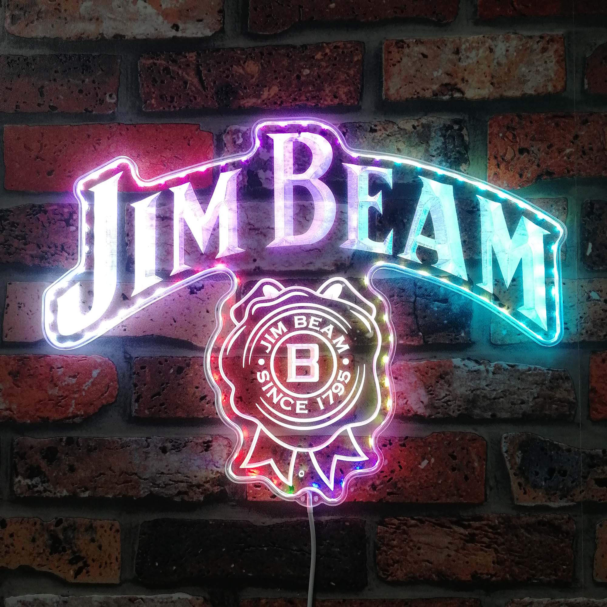 Jim beam Dynamic RGB Edge Lit LED Sign