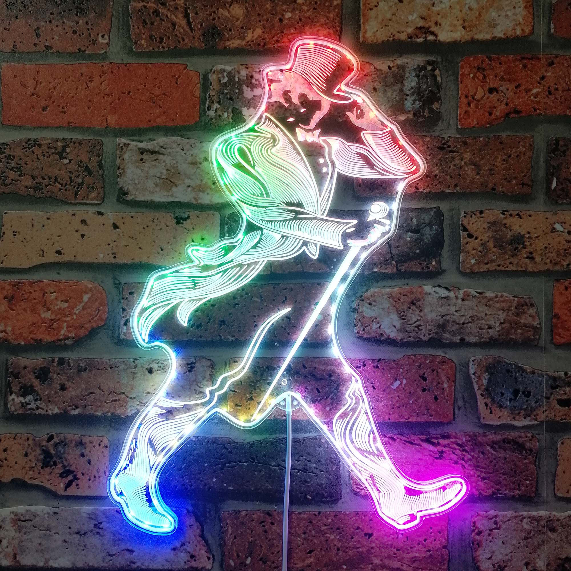 Johnnie Walker Dynamic RGB Edge Lit LED Sign