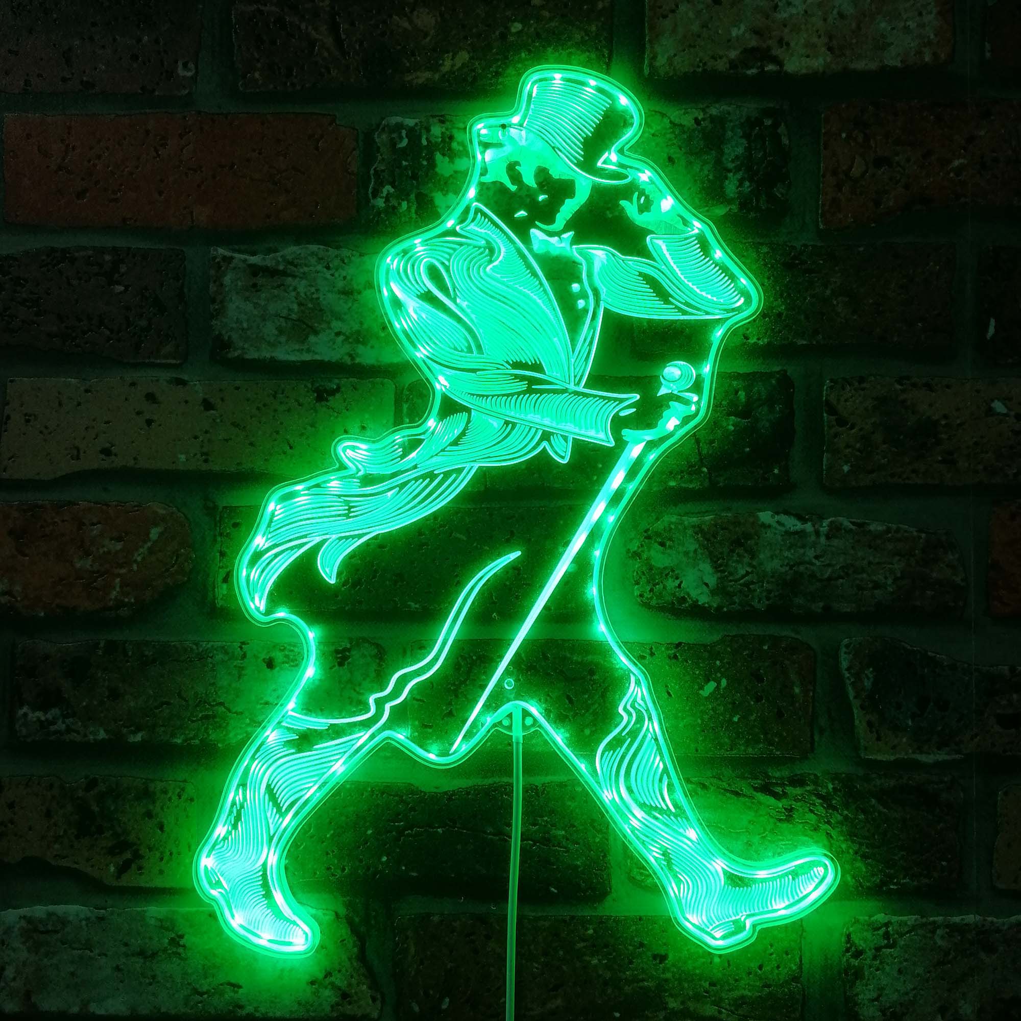 Johnnie Walker Dynamic RGB Edge Lit LED Sign