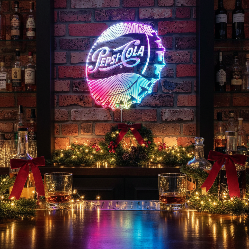 Pepsi Cola Neon RGB Edge Lit LED Sign