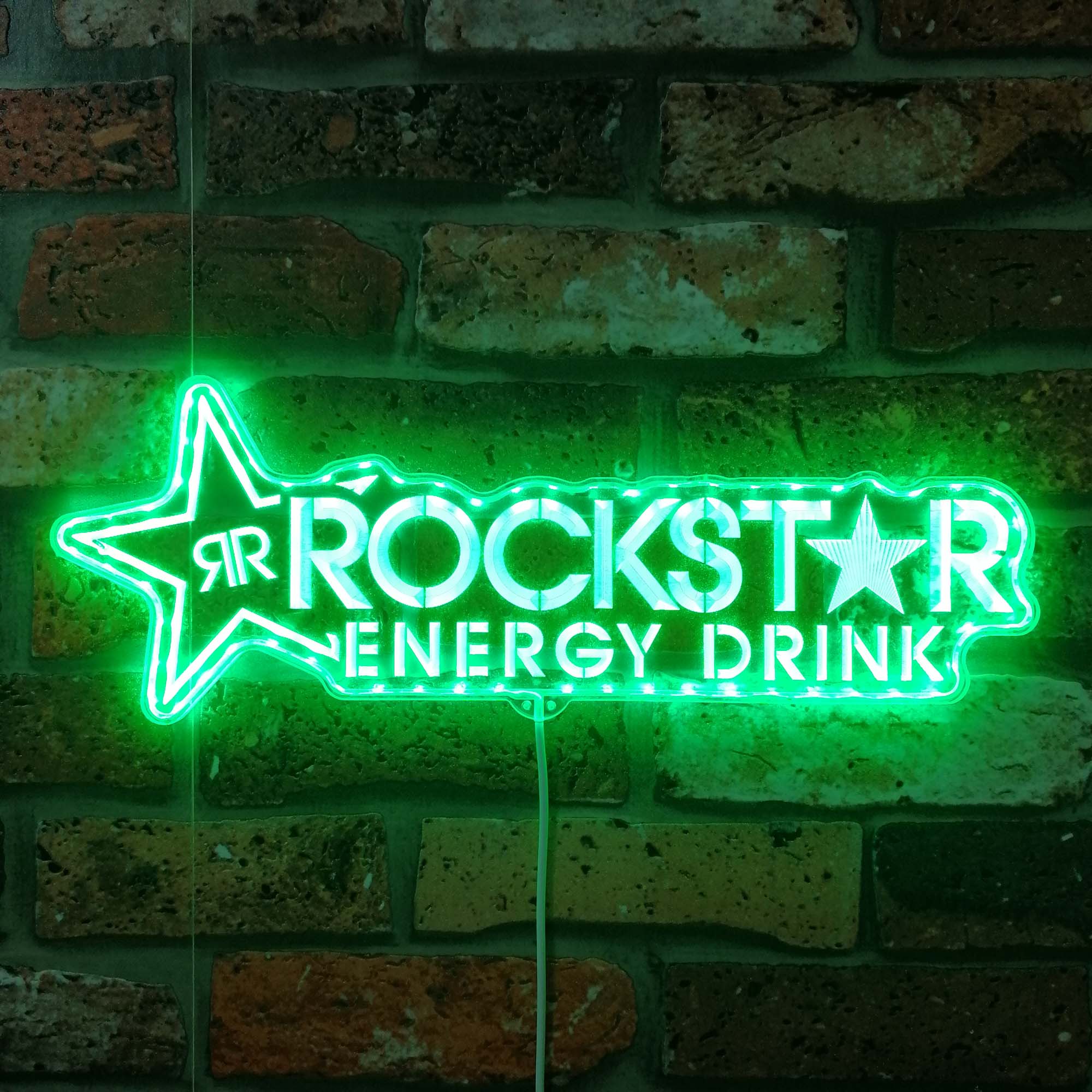 Rockstar Energy Dynamic RGB Edge Lit LED Sign