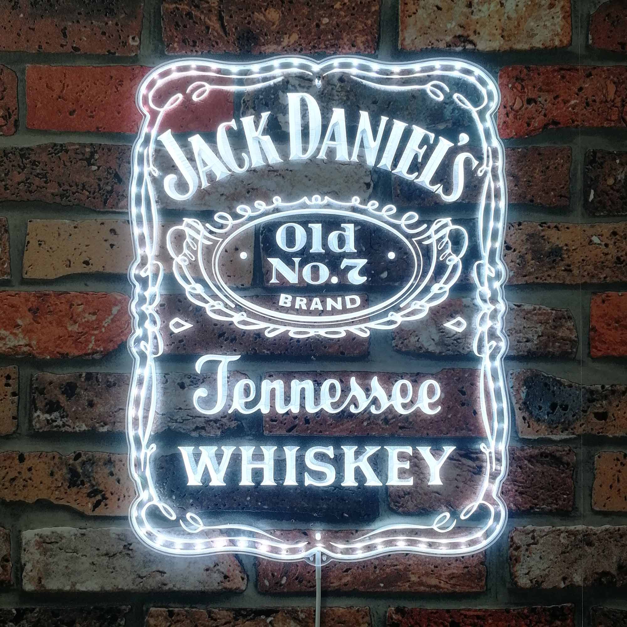 Jack Daniel Dynamic RGB Edge Lit LED Sign