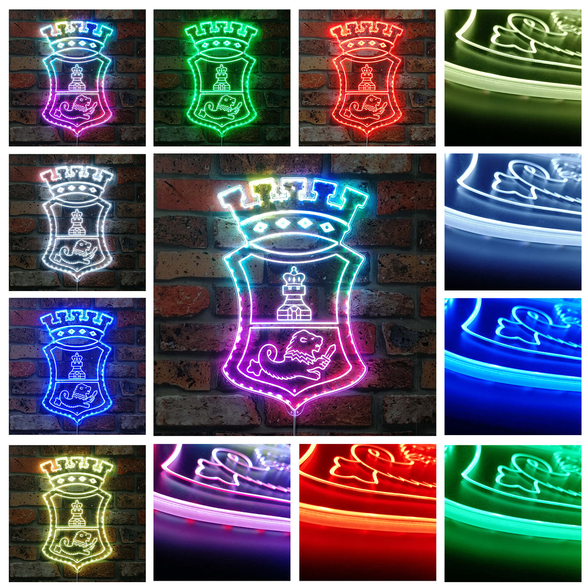 Led Sign That Moves San Miguel Dynamic RGB Edge Lit LED Sign | PROLEDSIGN