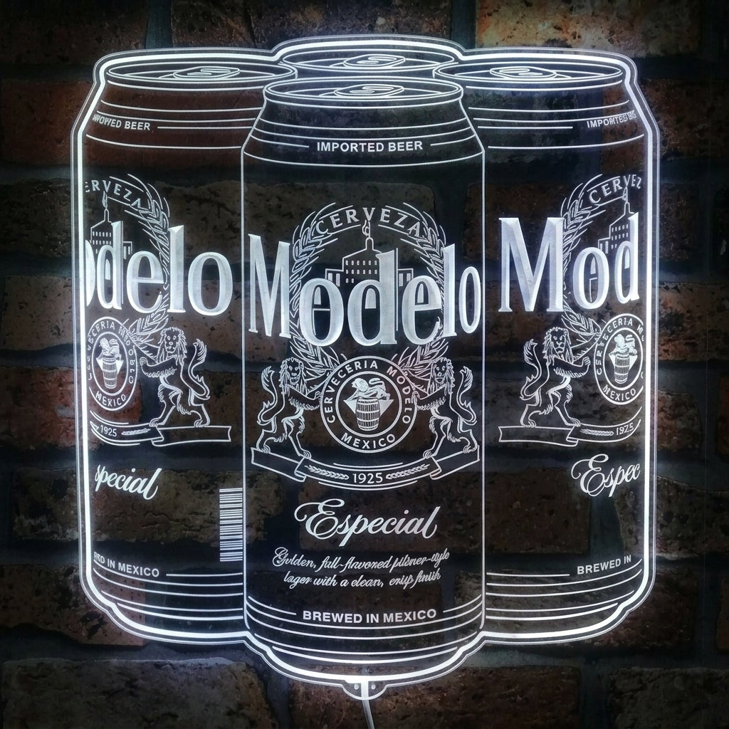 Modelo Espeical Can Brewed in Mexico Dynamic RGB Edge Lit LED Sign ...